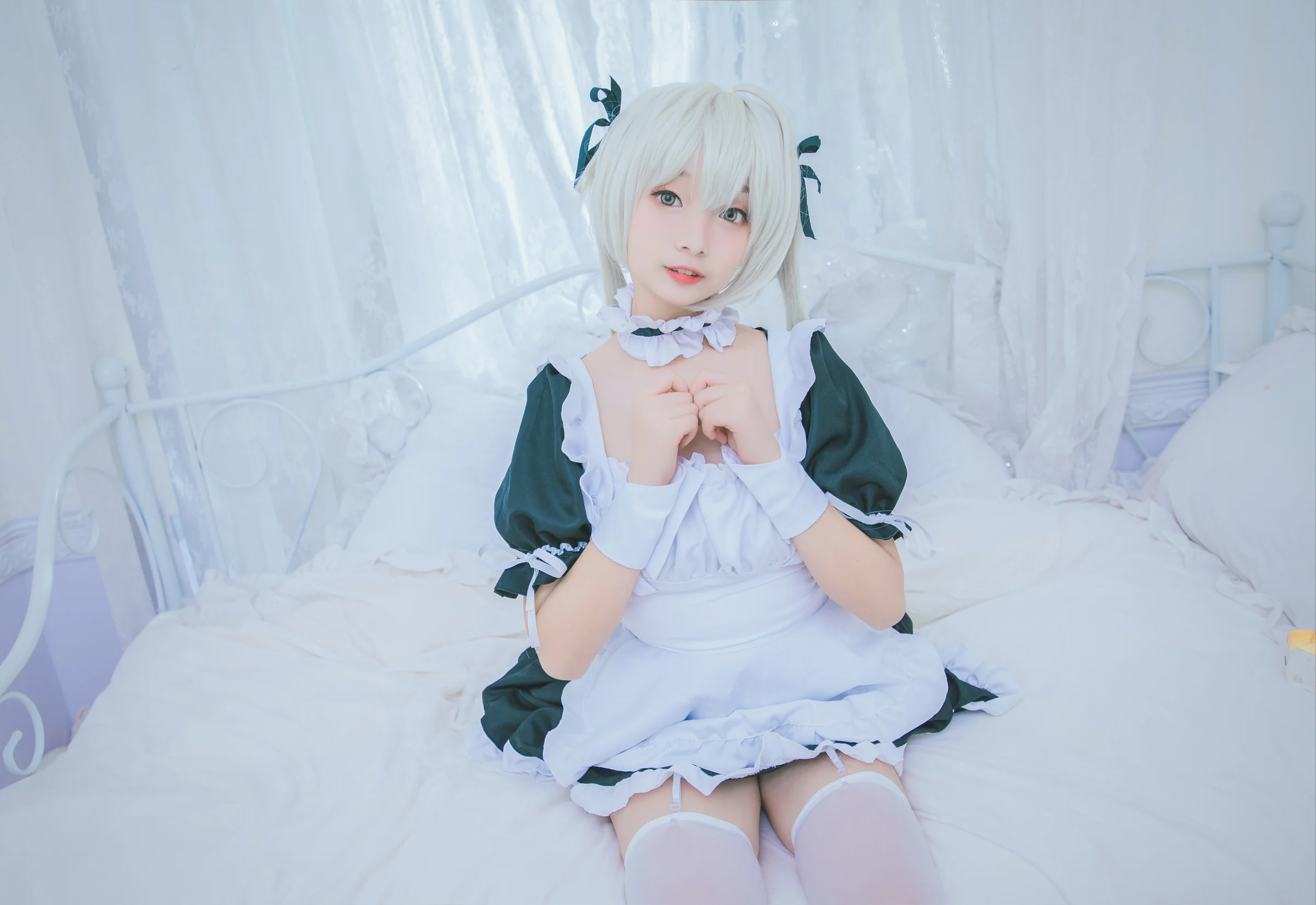 缘之空 穹妹女仆COS写真