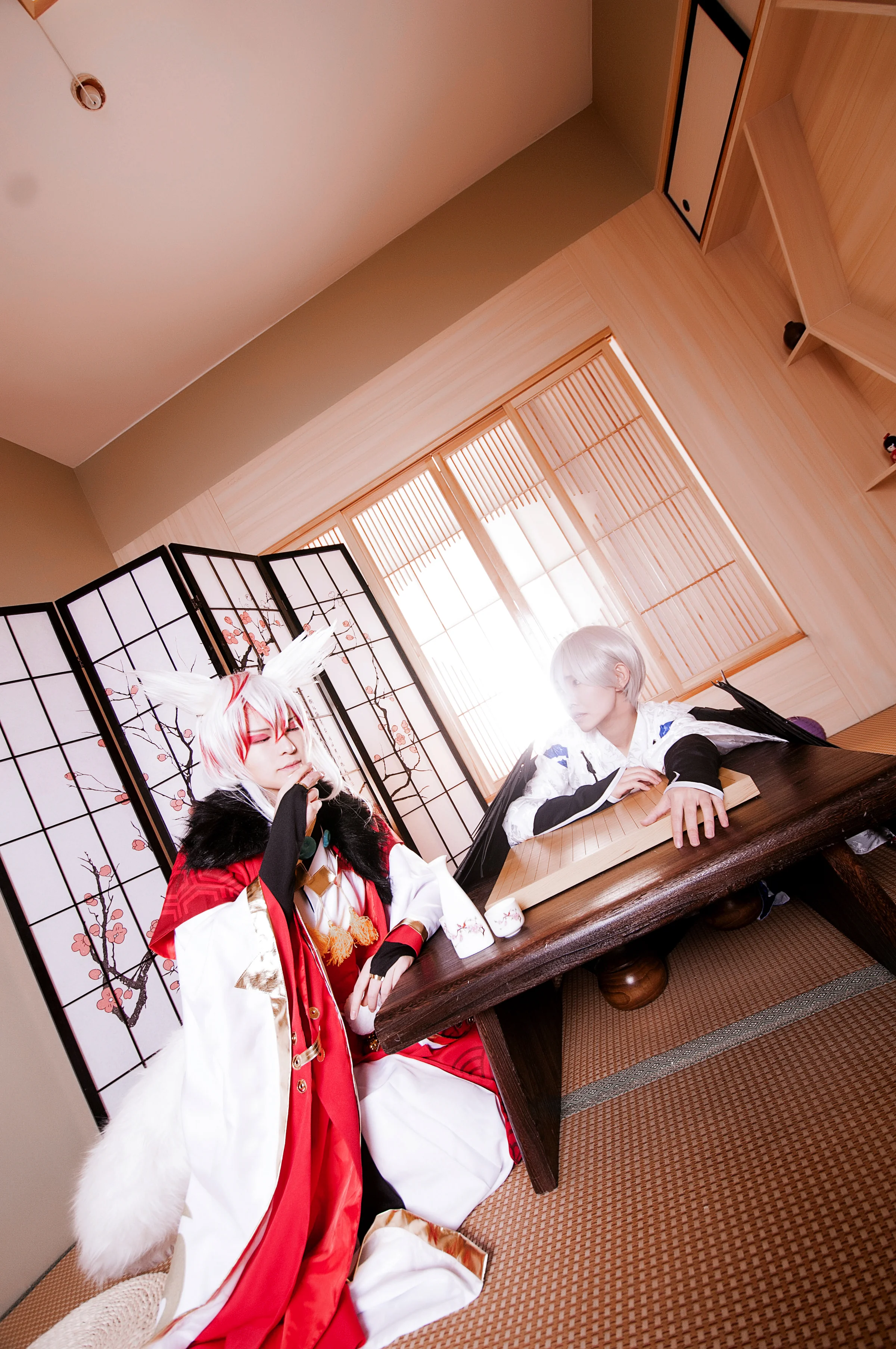 阴阳师手游妖狐x大天狗COS写真