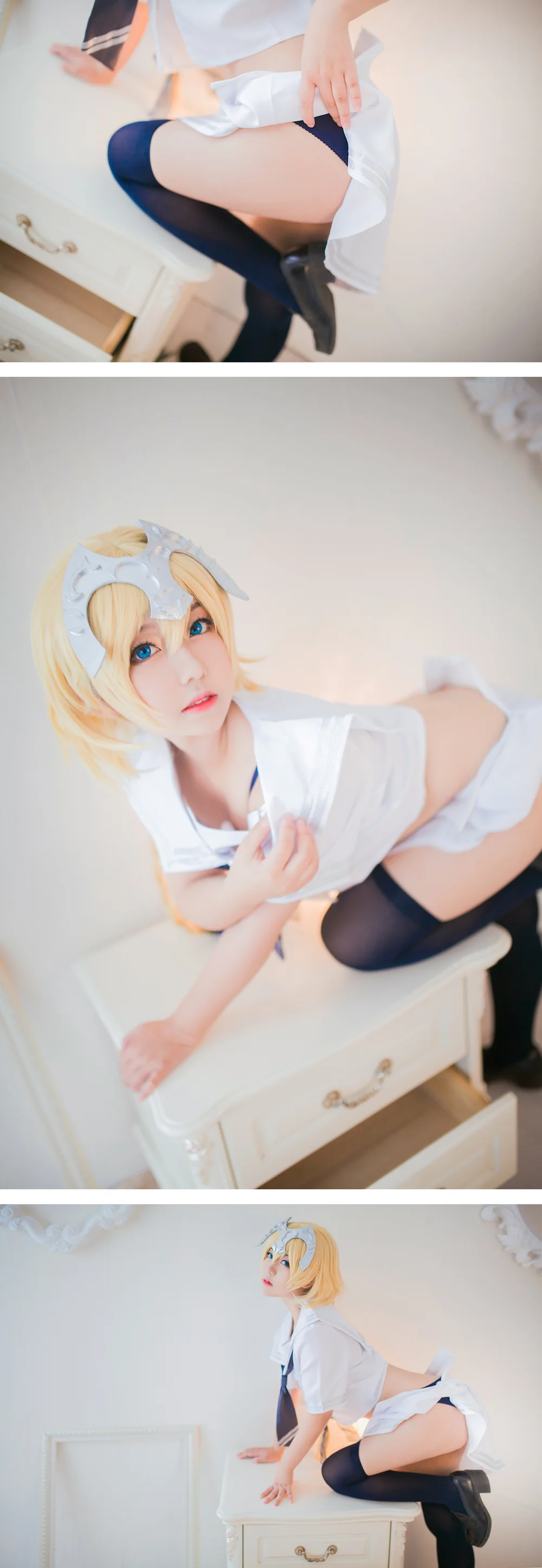 贞德COS写真 圣女与魔女