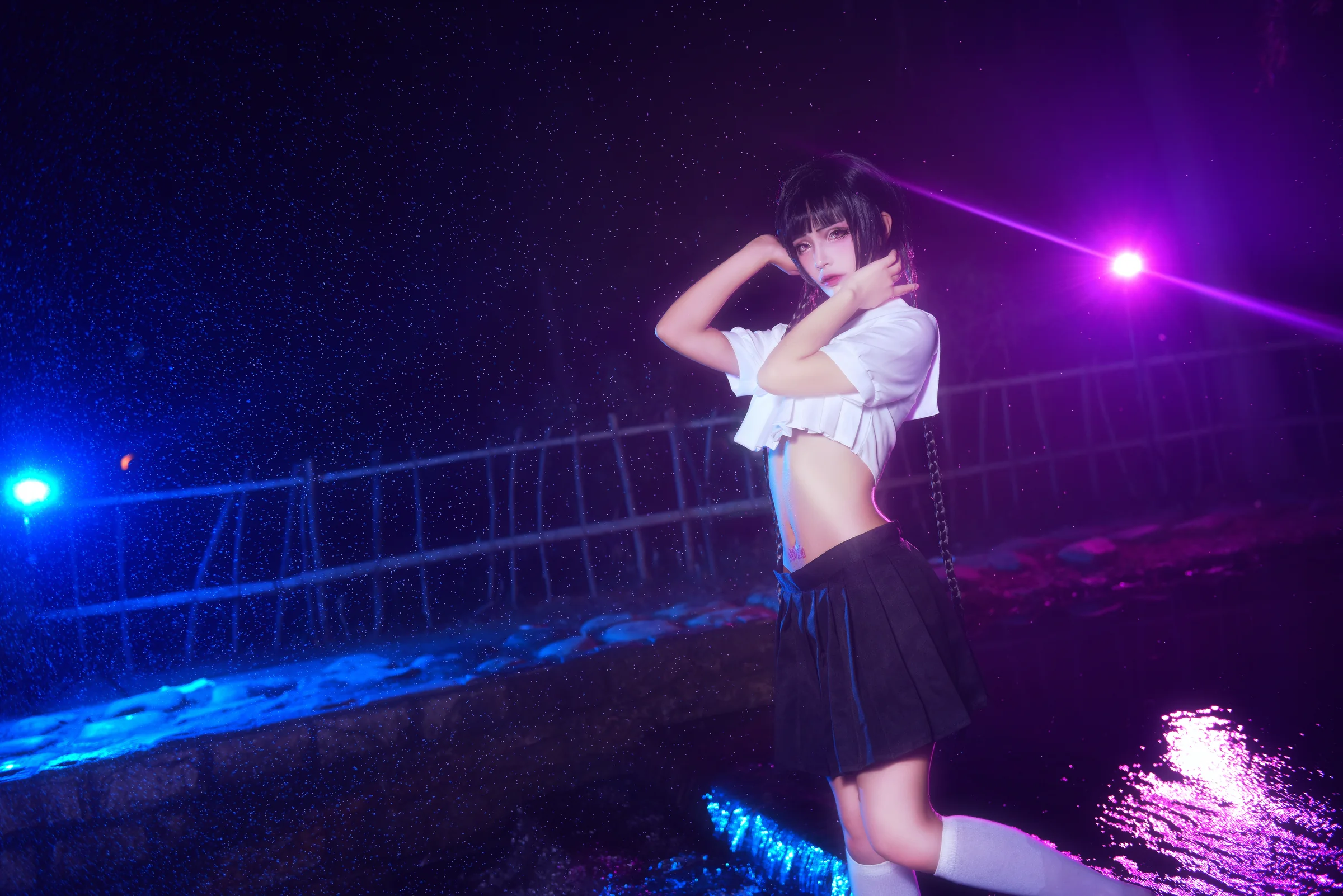 零之地带 真夜子COS写真