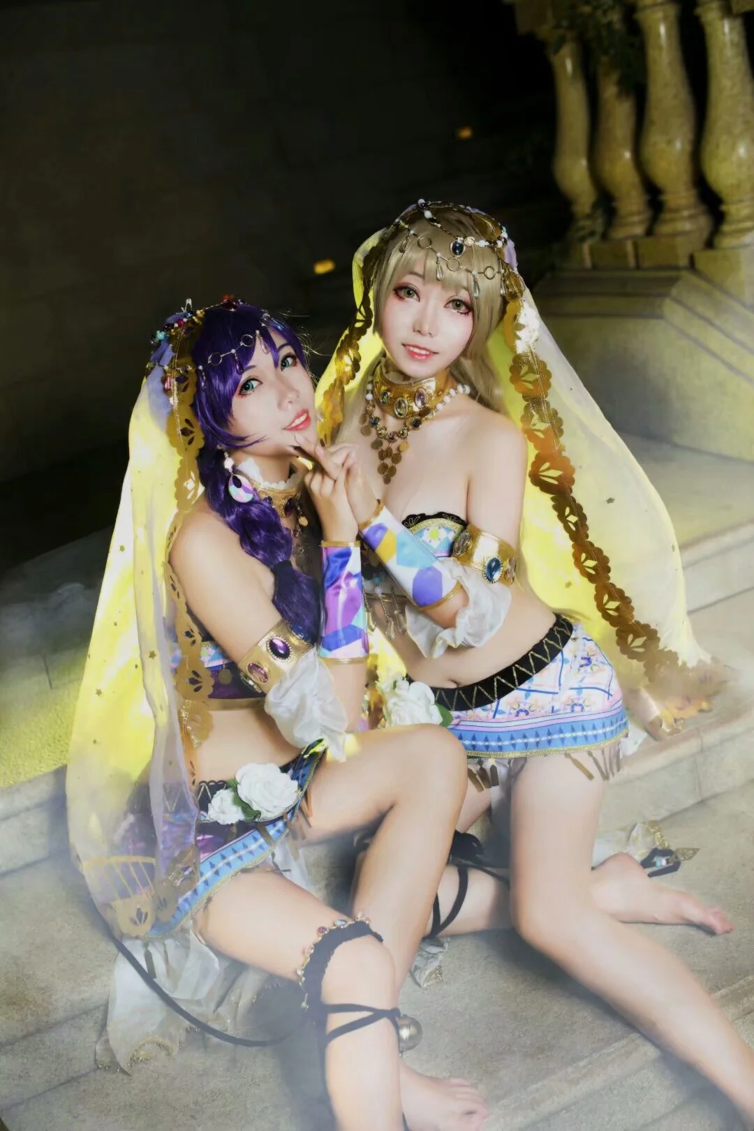 东条希南小鸟COS写真 要欣赏妾身的舞蹈么～