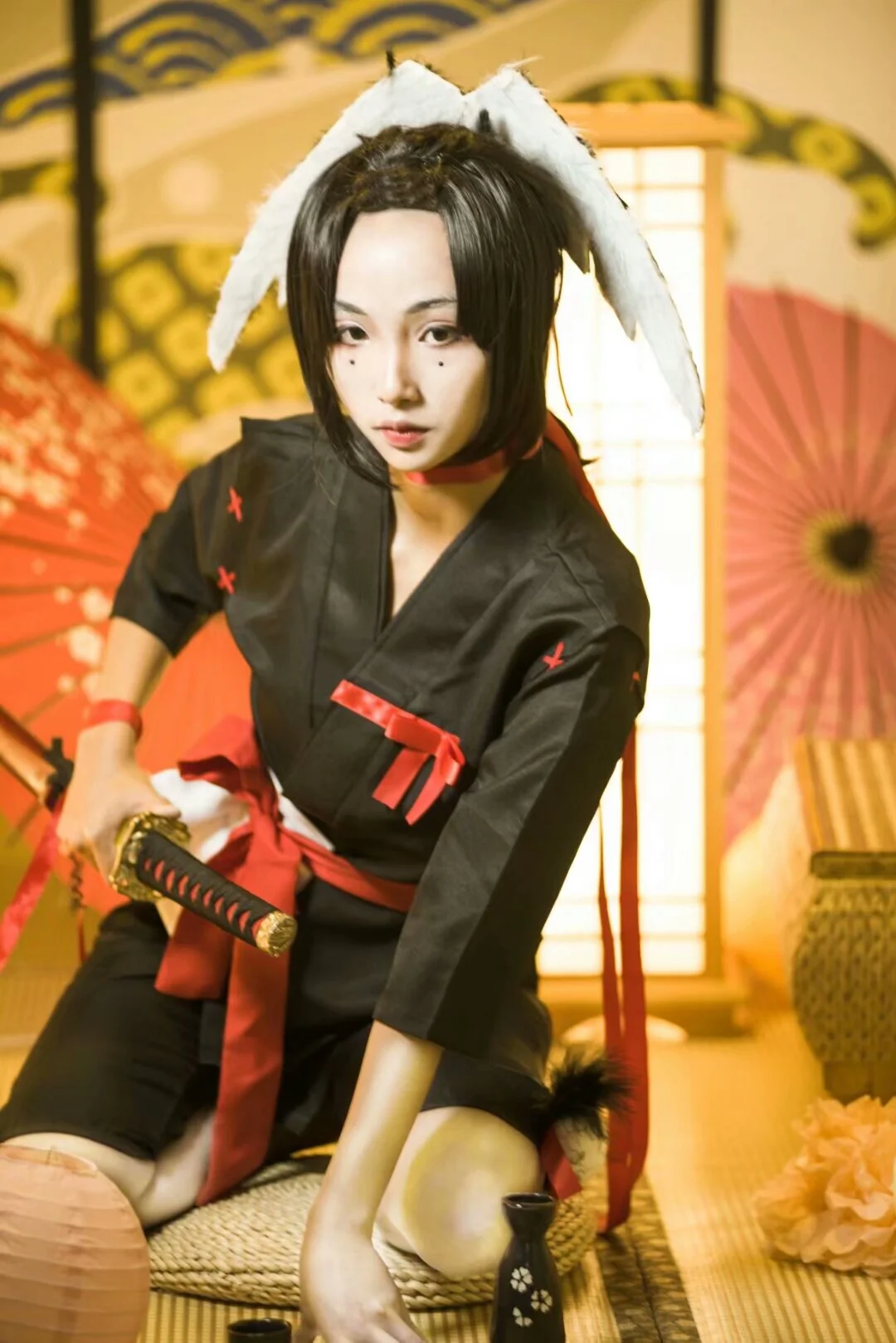 刀剑乱舞小乌丸COS写真