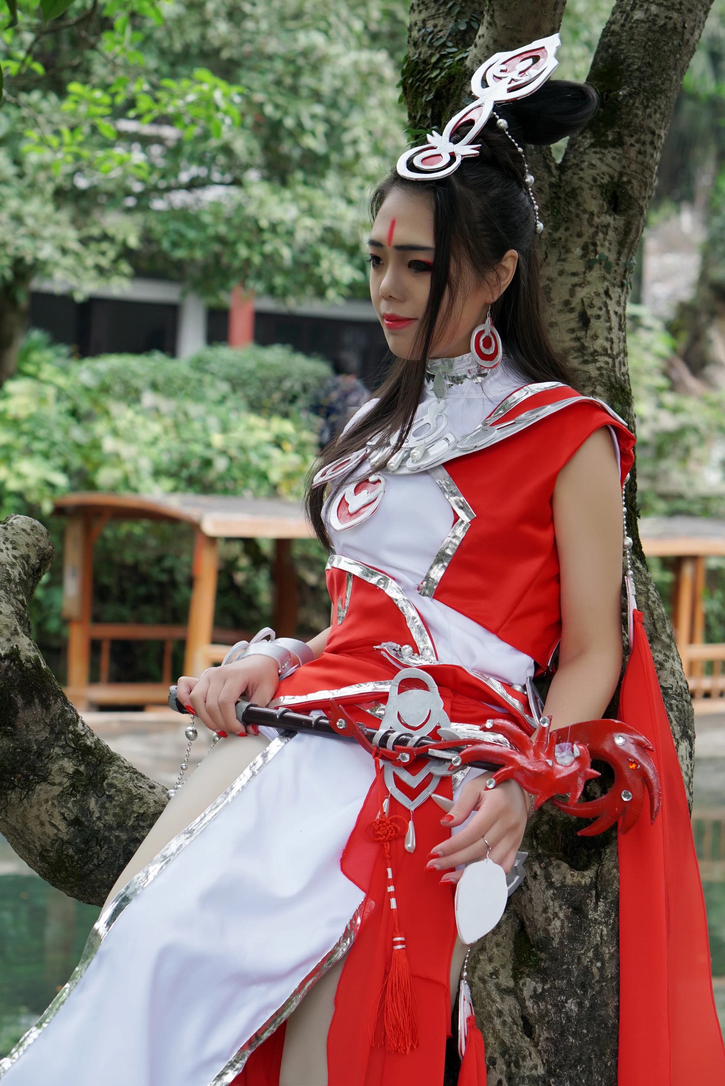 剑侠情缘三 南诏皇宫成女COS写真