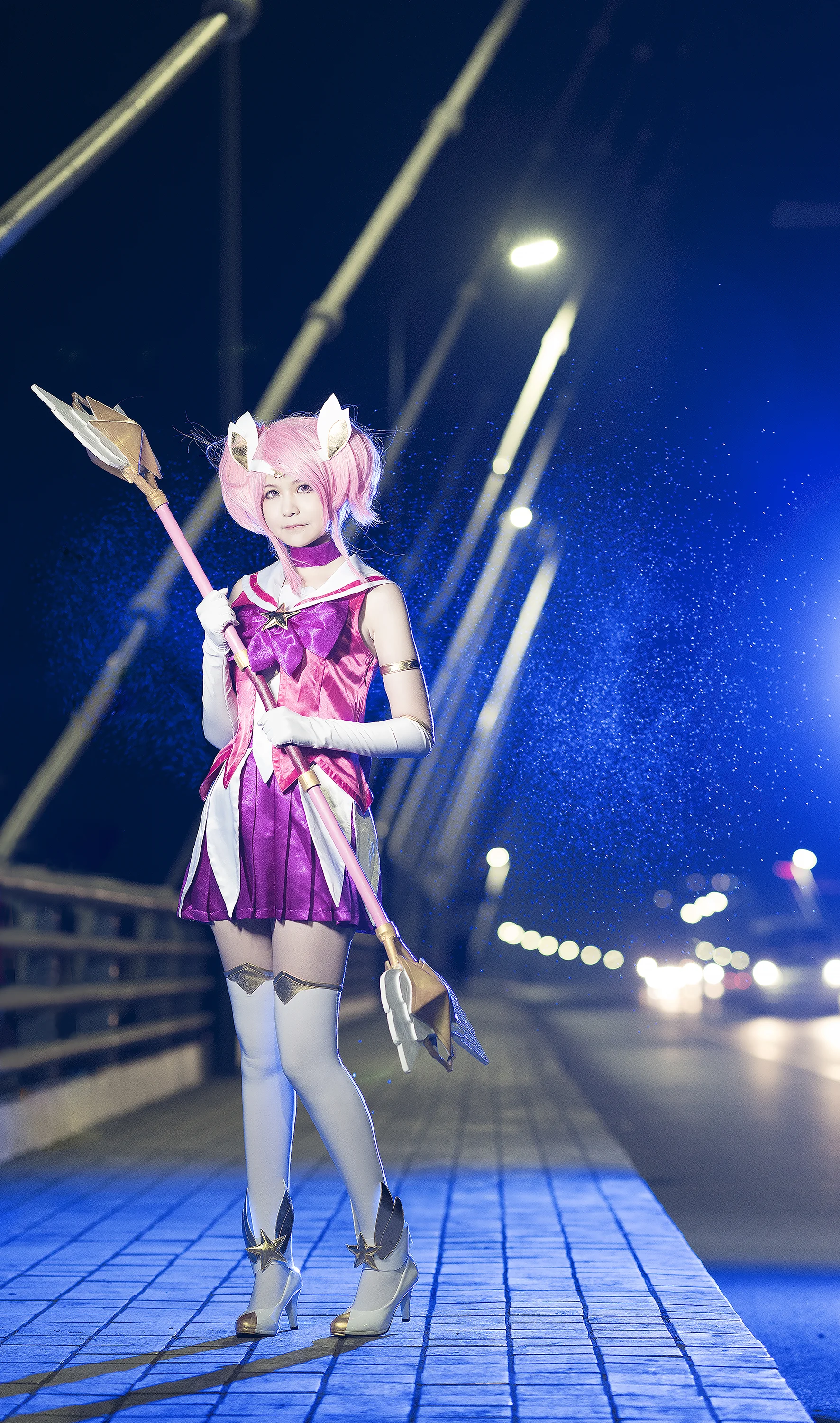 lol魔法少女 拉克丝COS写真