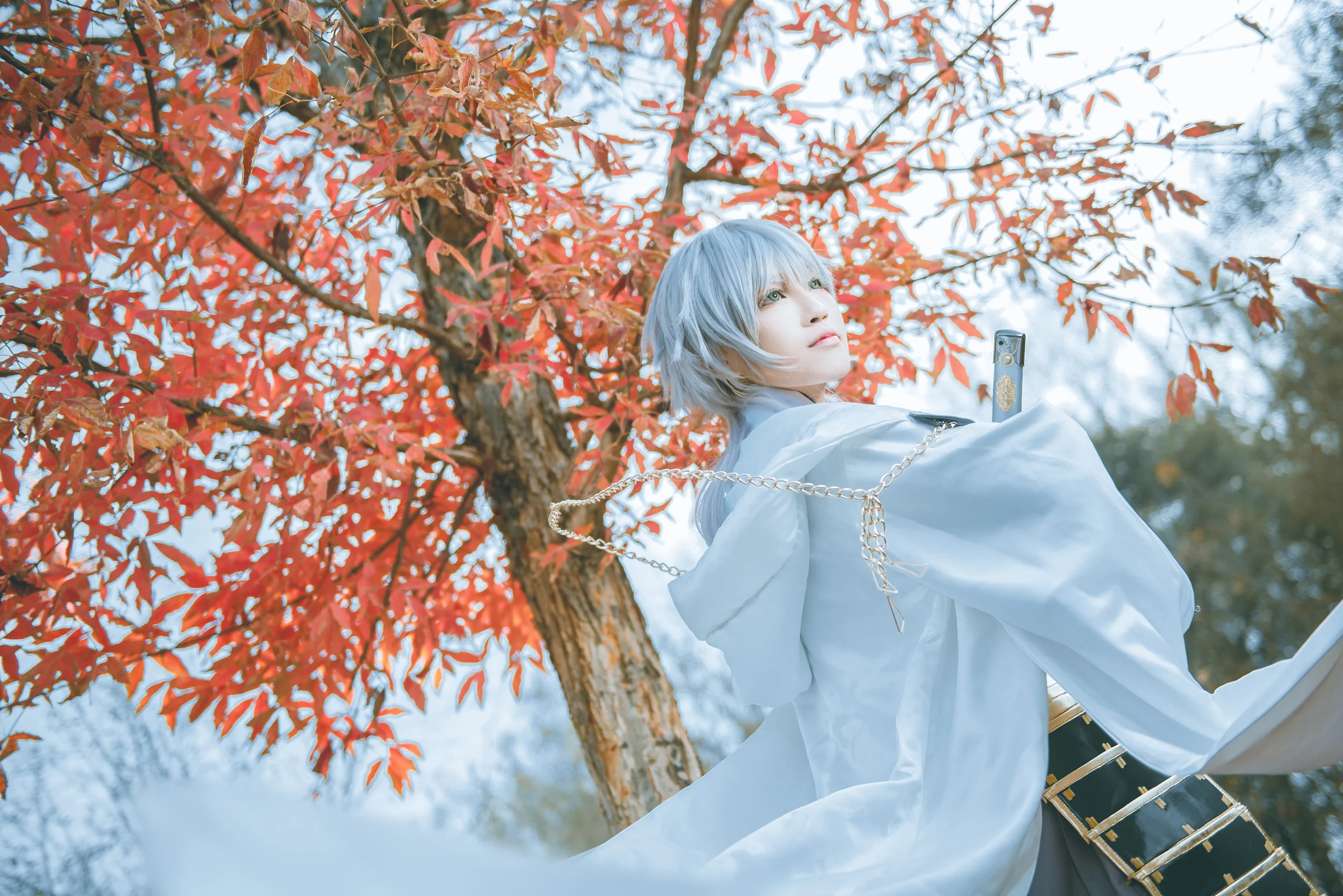 刀剑乱舞 秋日之鹤COS写真