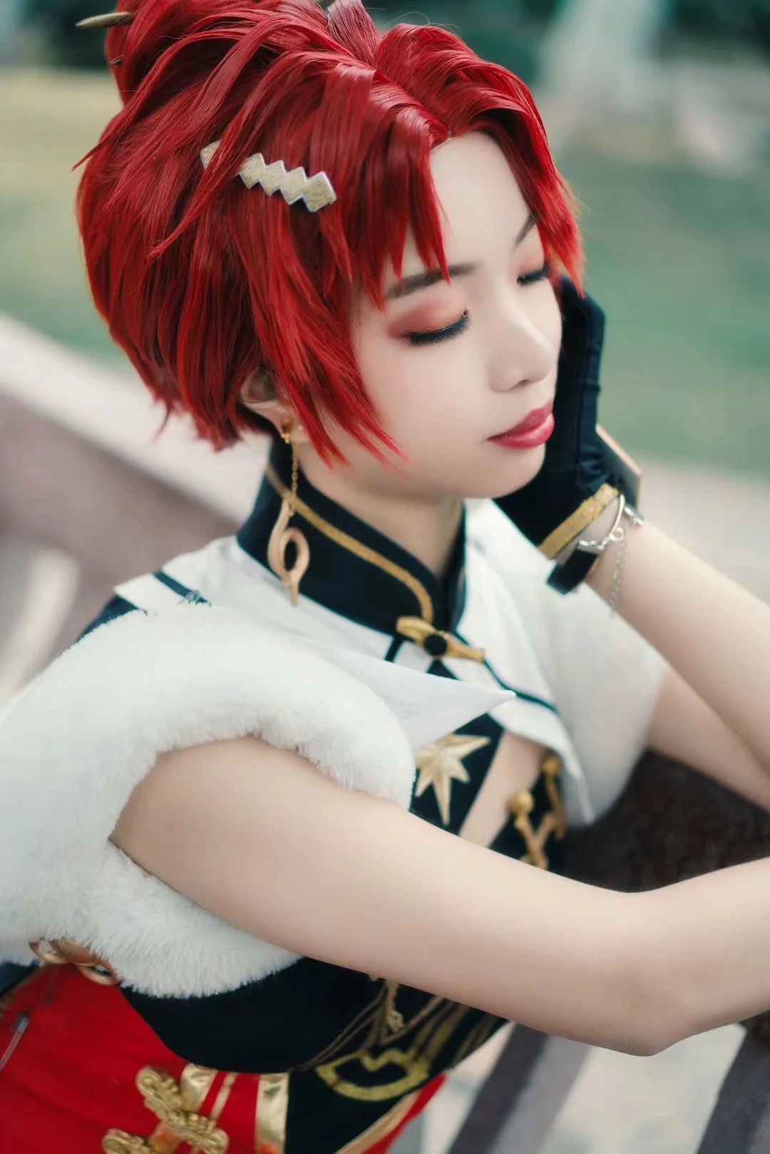 【崩坏3】姬子•锦绣春霞COS写真