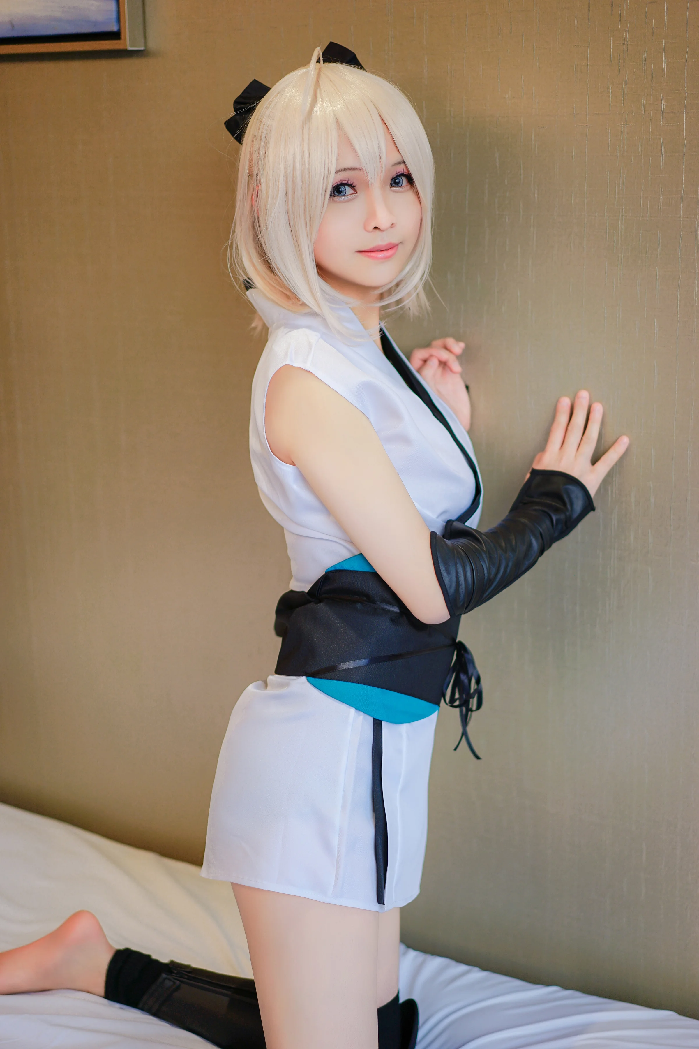 【fate grand order】冲田总司COS写真