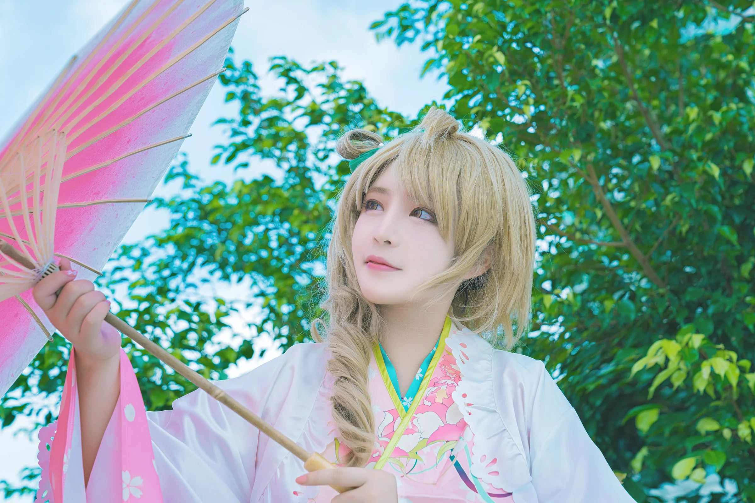 正月和服未觉醒 南小鸟 ver. COS写真