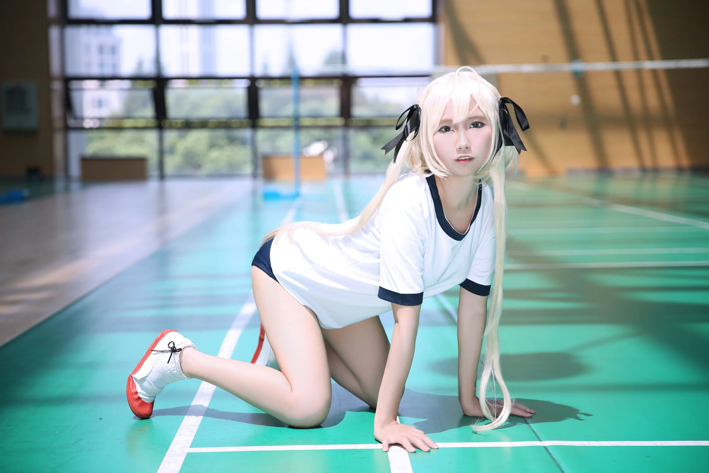 缘之空 穹妹 体操服 COS写真