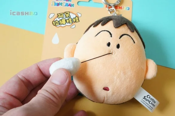 日本人气动漫《蜡笔小新》阿呆拉绳娃娃icash2.0亮相｜高清图片集