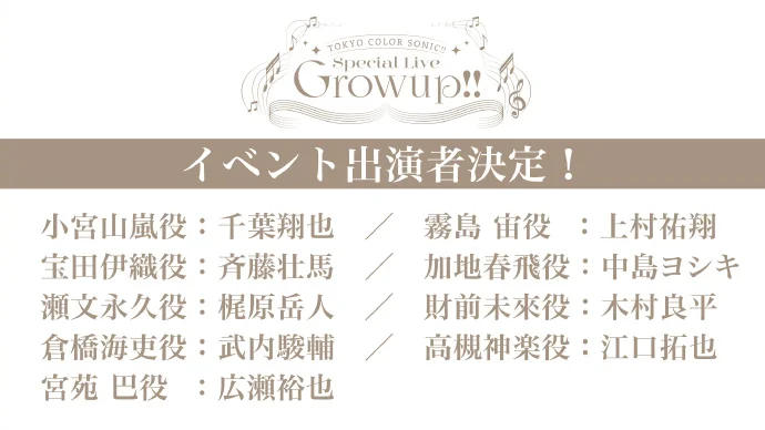「東京ColorSonic!!」第3季3rd Season制作決定！｜高清图片集