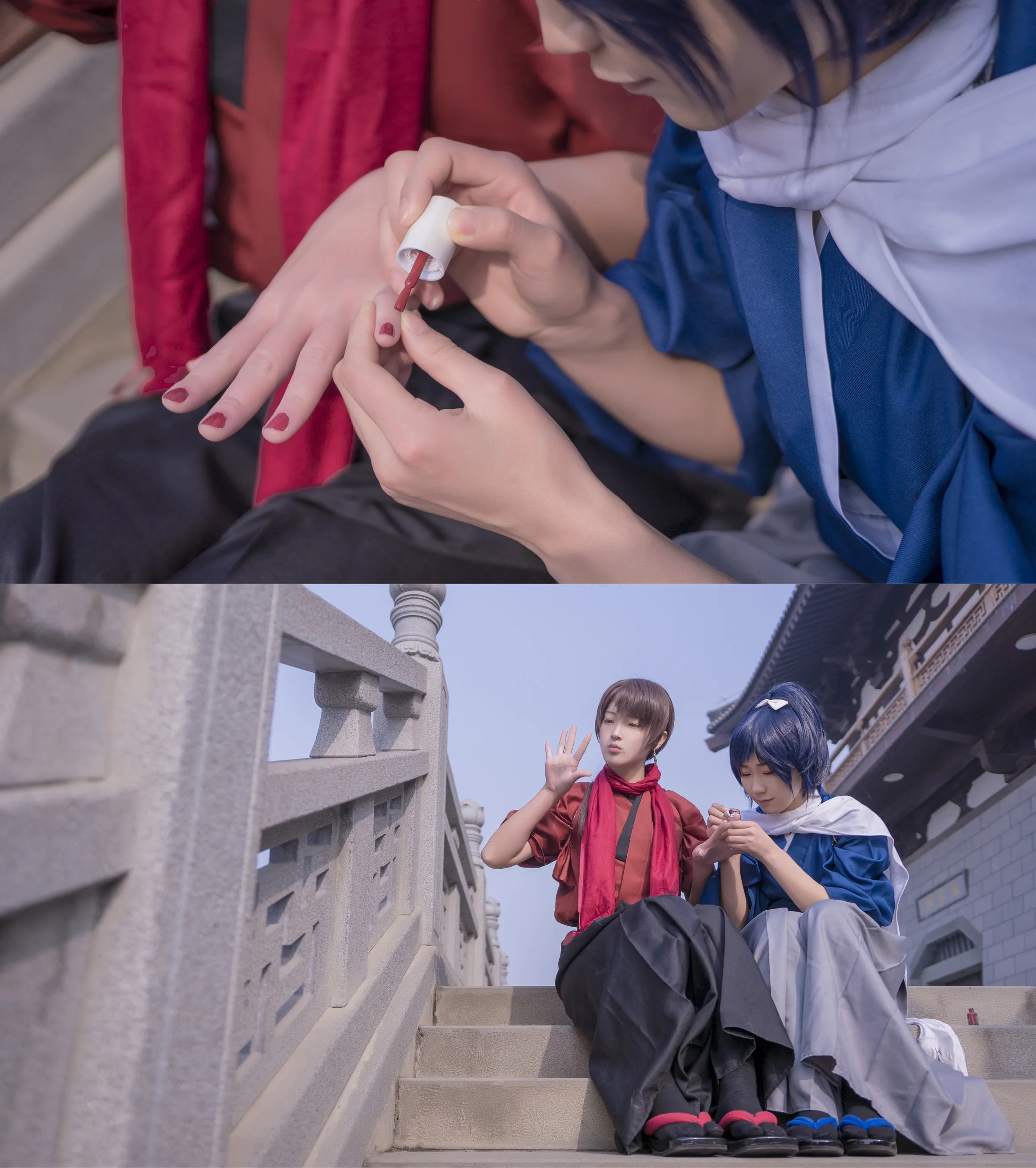 刀剑乱舞 冲田组内番 加州清光COS写真