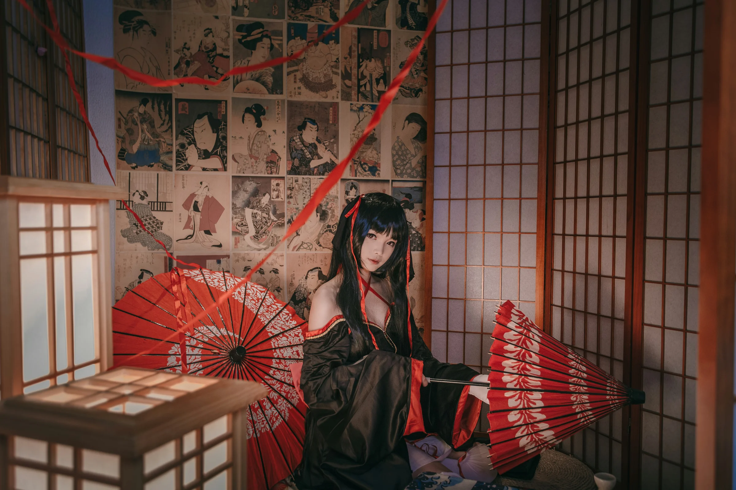 机巧少女不会受伤夜夜COS写真