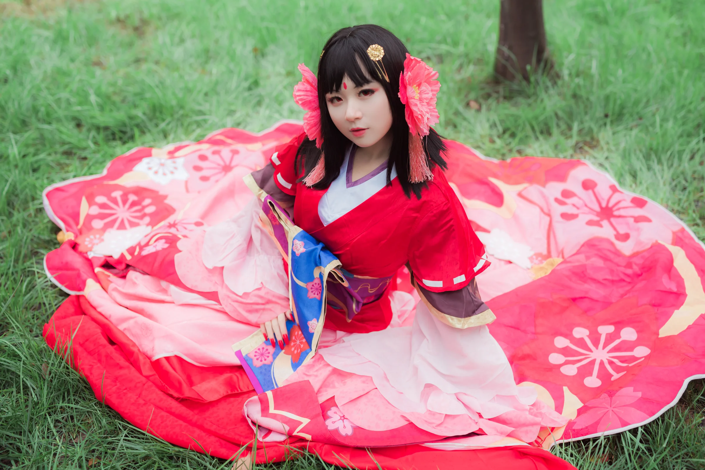 阴阳师樱花妖COS写真