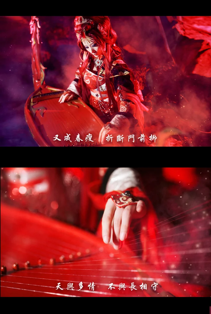 霹雳布袋戏赦天琴箕COS写真