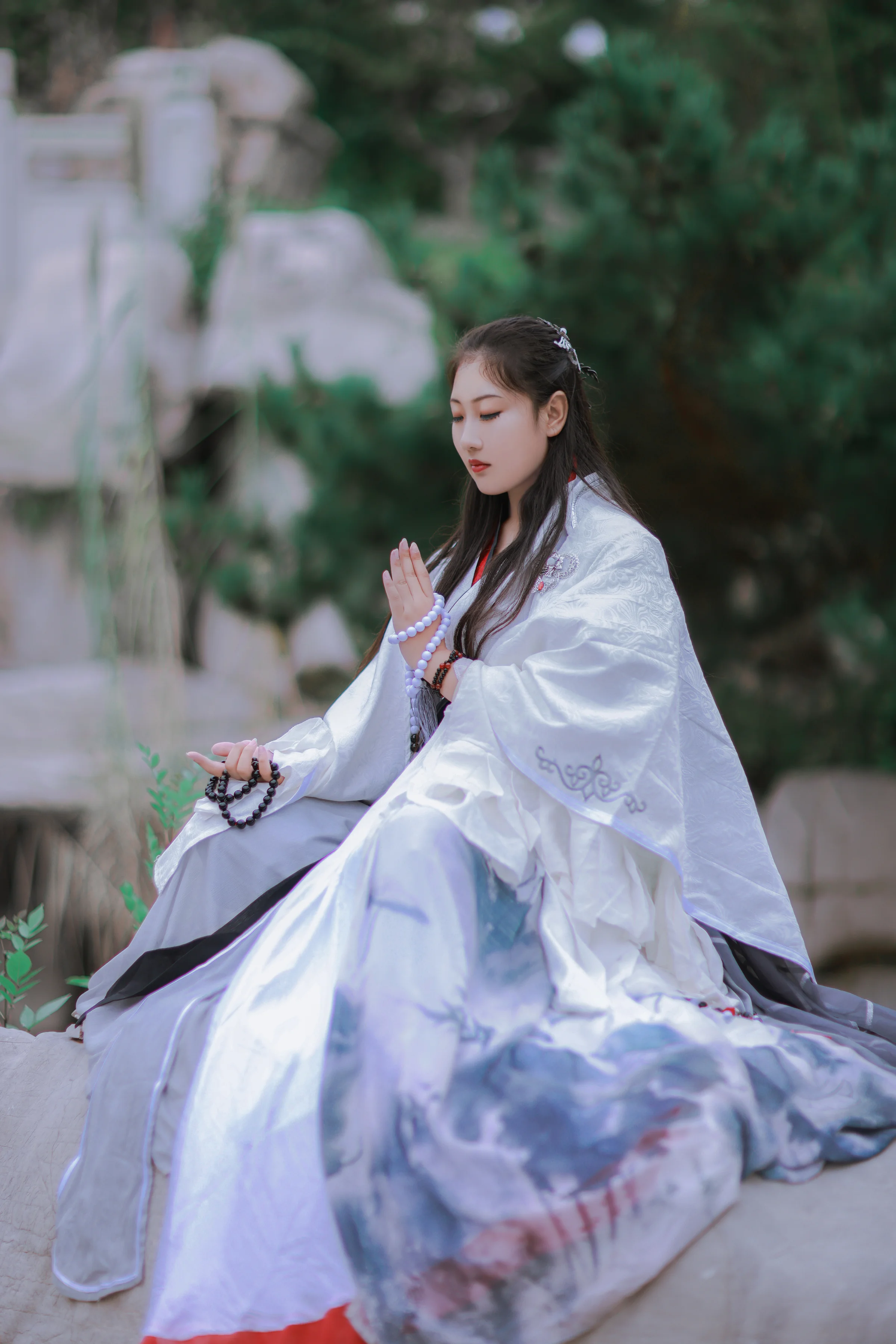 剑三少林盒子 浮屠明音成女COS写真