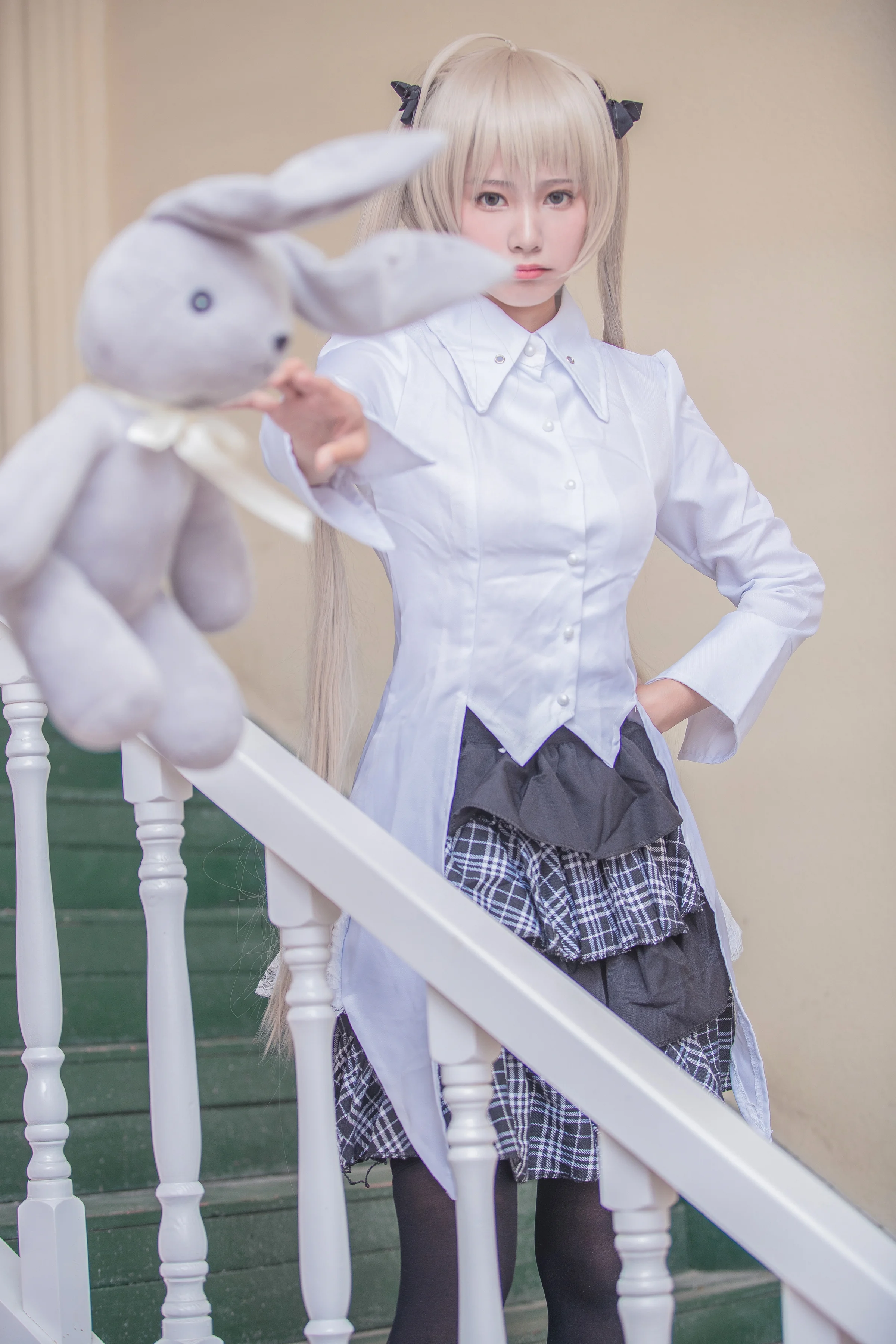 缘之空穹妹常服COS写真