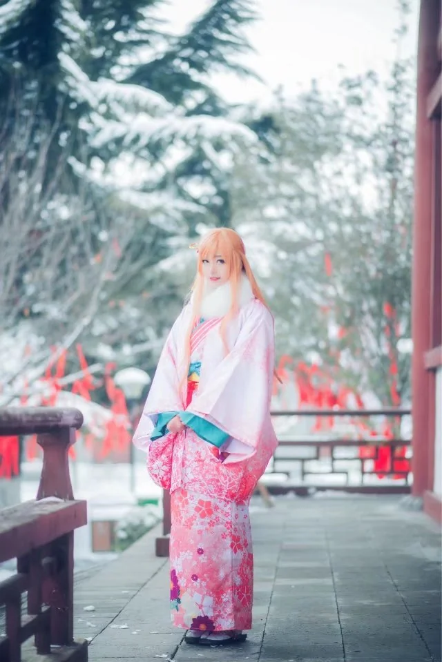 刀剑神域 亚斯娜COS写真