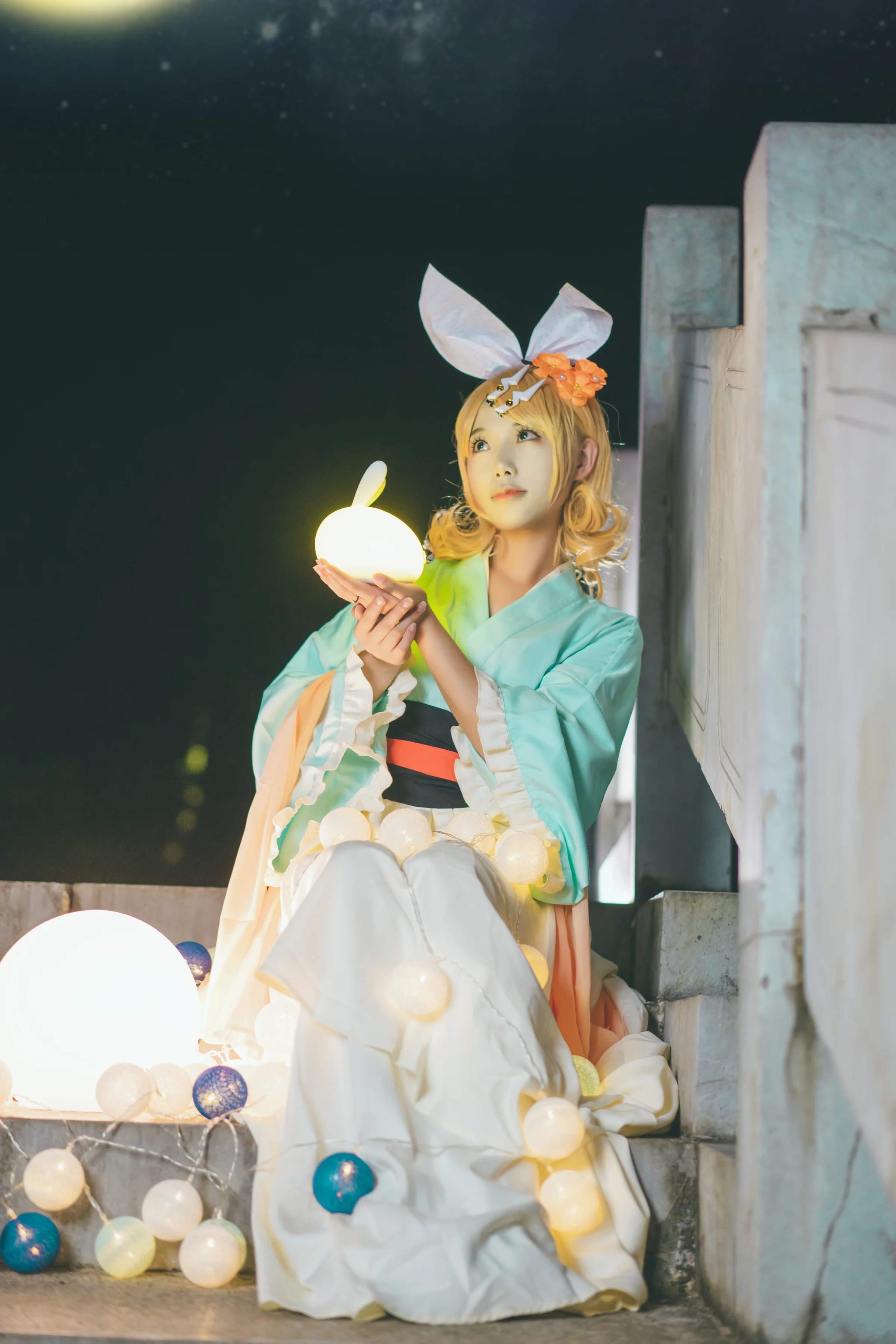 VOCALOID 镜音铃COS写真