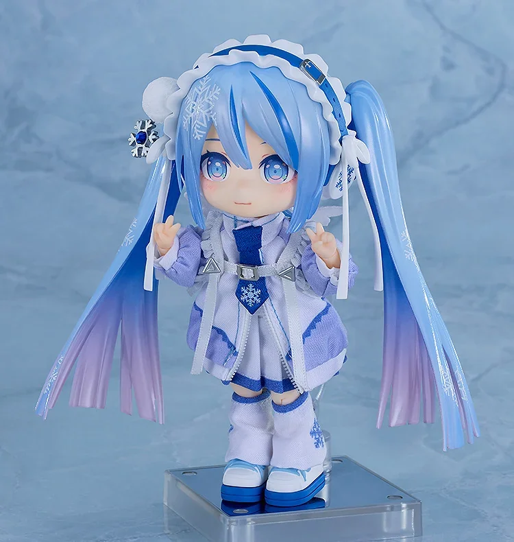 GSC发布《初音未来》雪未来Yukiiro Pop Ver.黏土娃｜高清图片集