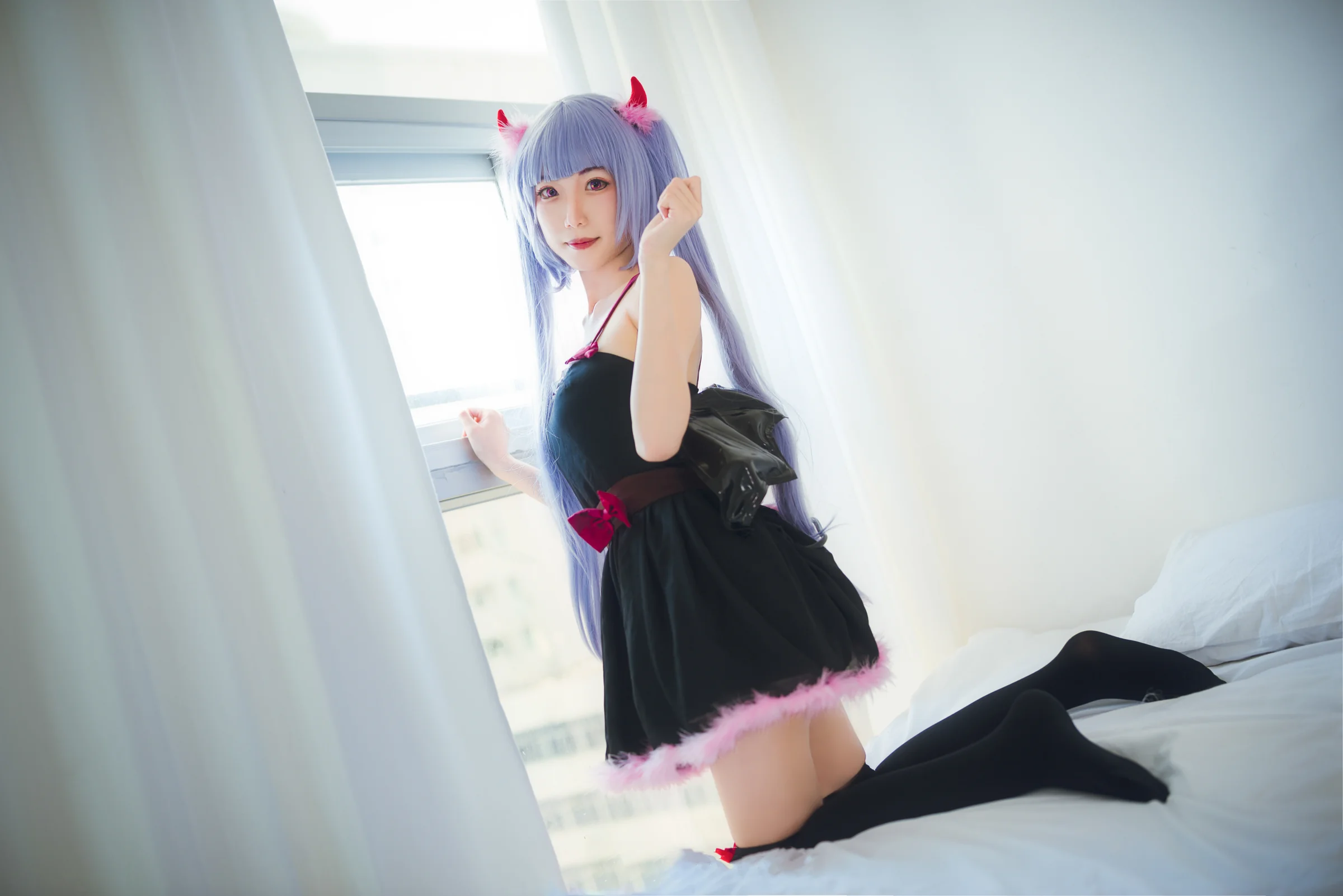 《NEW GAME!》凉风青叶COS写真