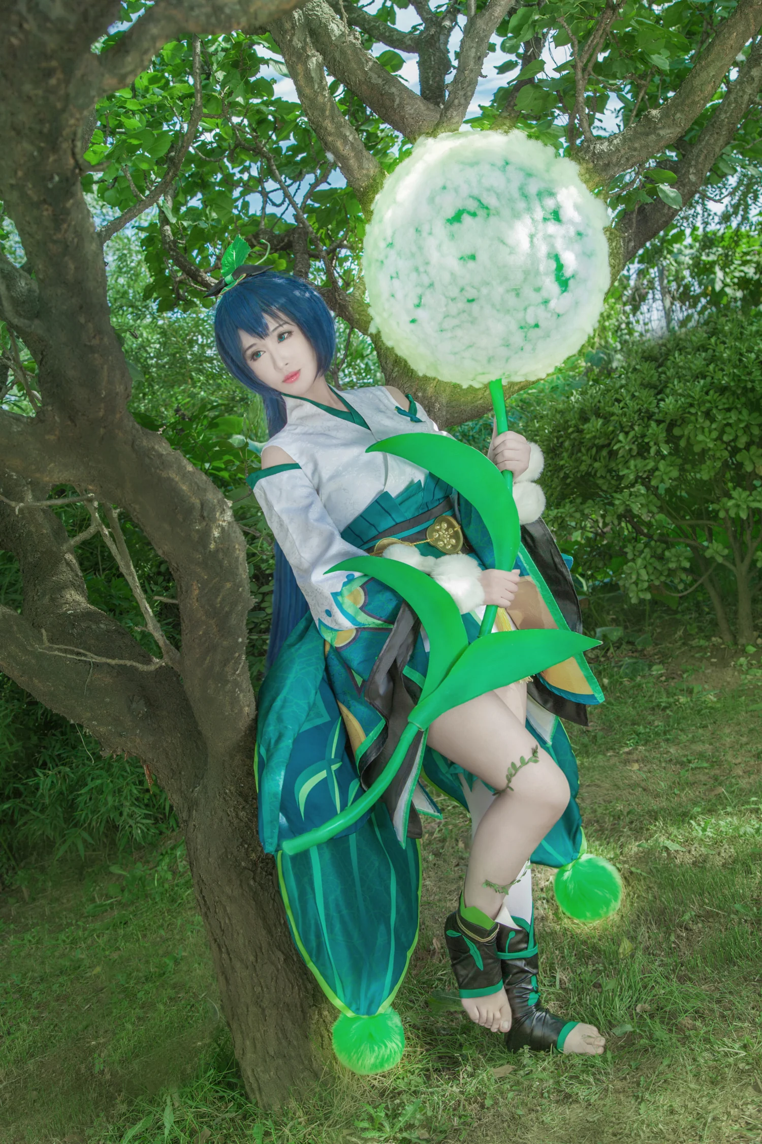 阴阳师手游 萤草COS写真