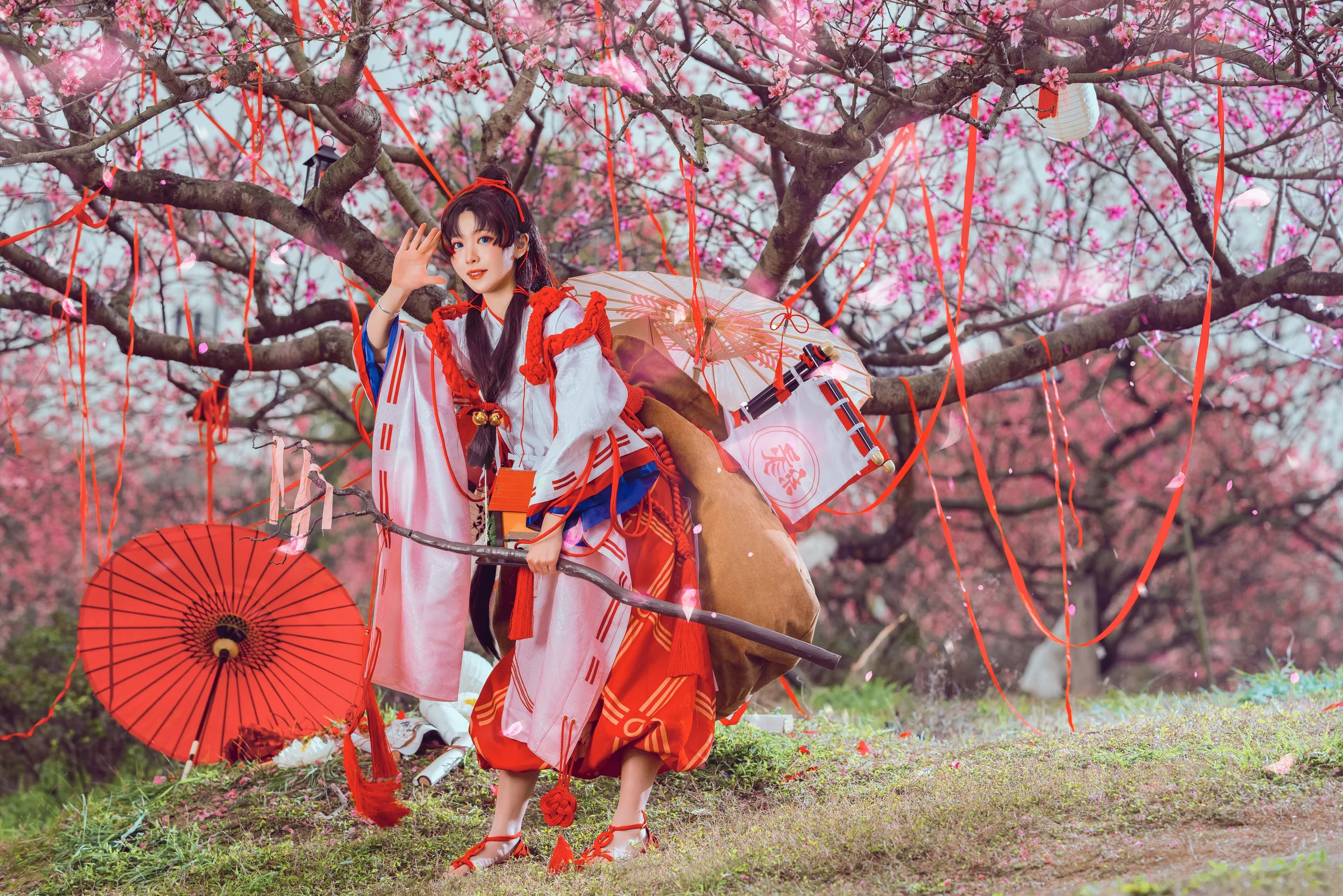阴阳师 缘结神COS写真