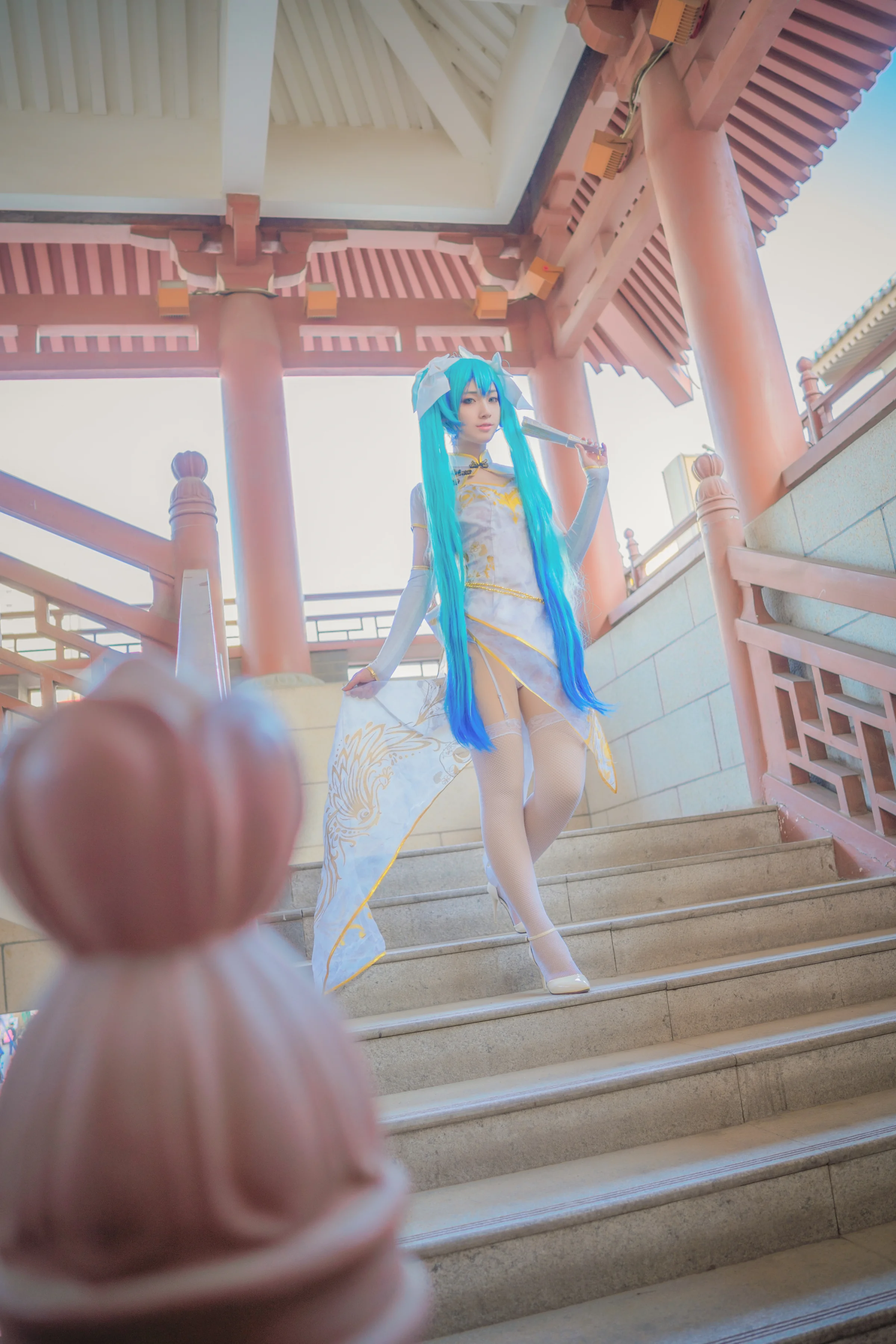 miku金丝雀COS写真