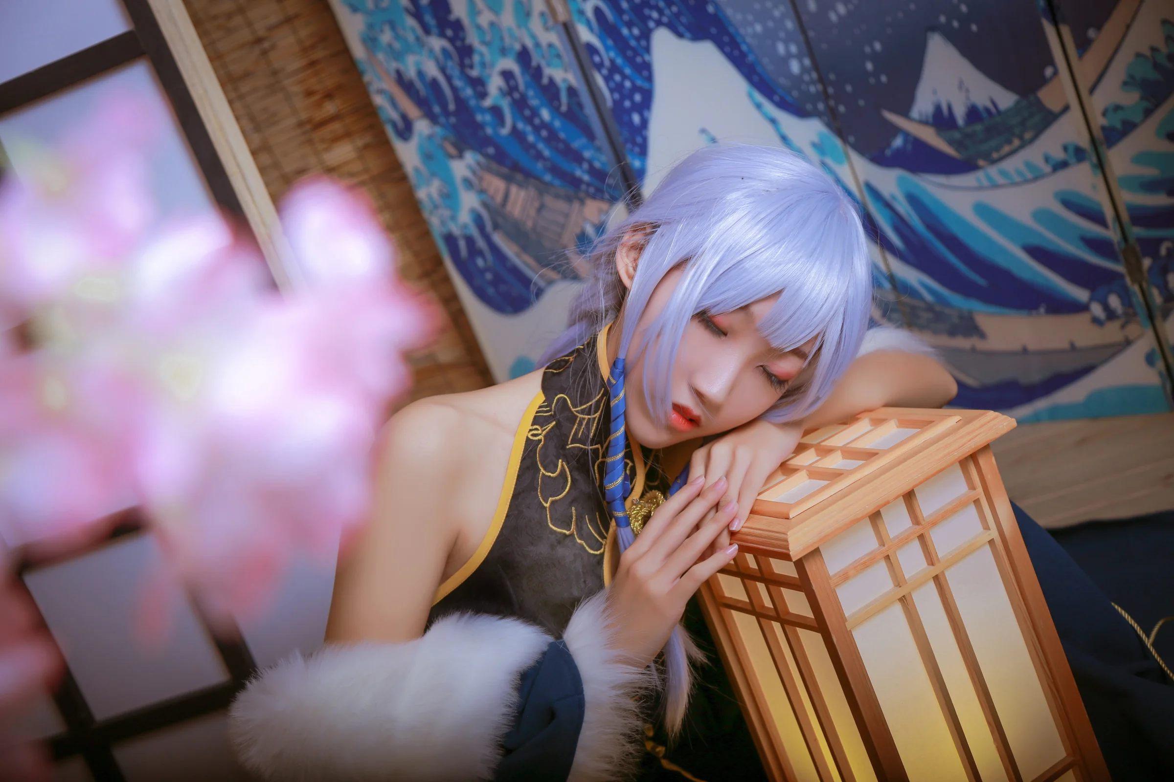 星尘幽牡丹COS写真