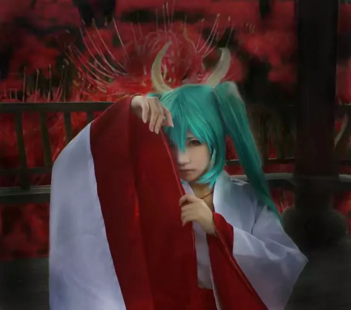 miku百鬼夜行COS写真