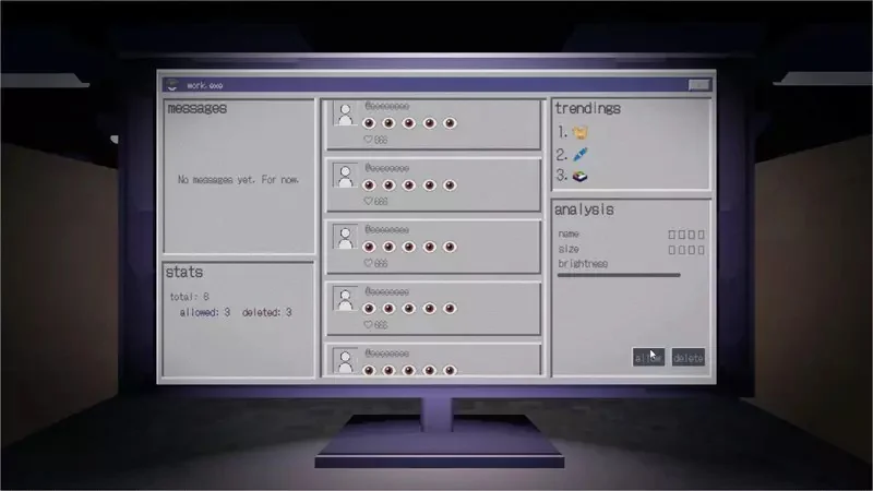 恐怖遊戲《content moderator.》挑戰體驗擔任社群檢查員的一天，瀏覽過濾網路上那些可怕的內容｜高清图片集