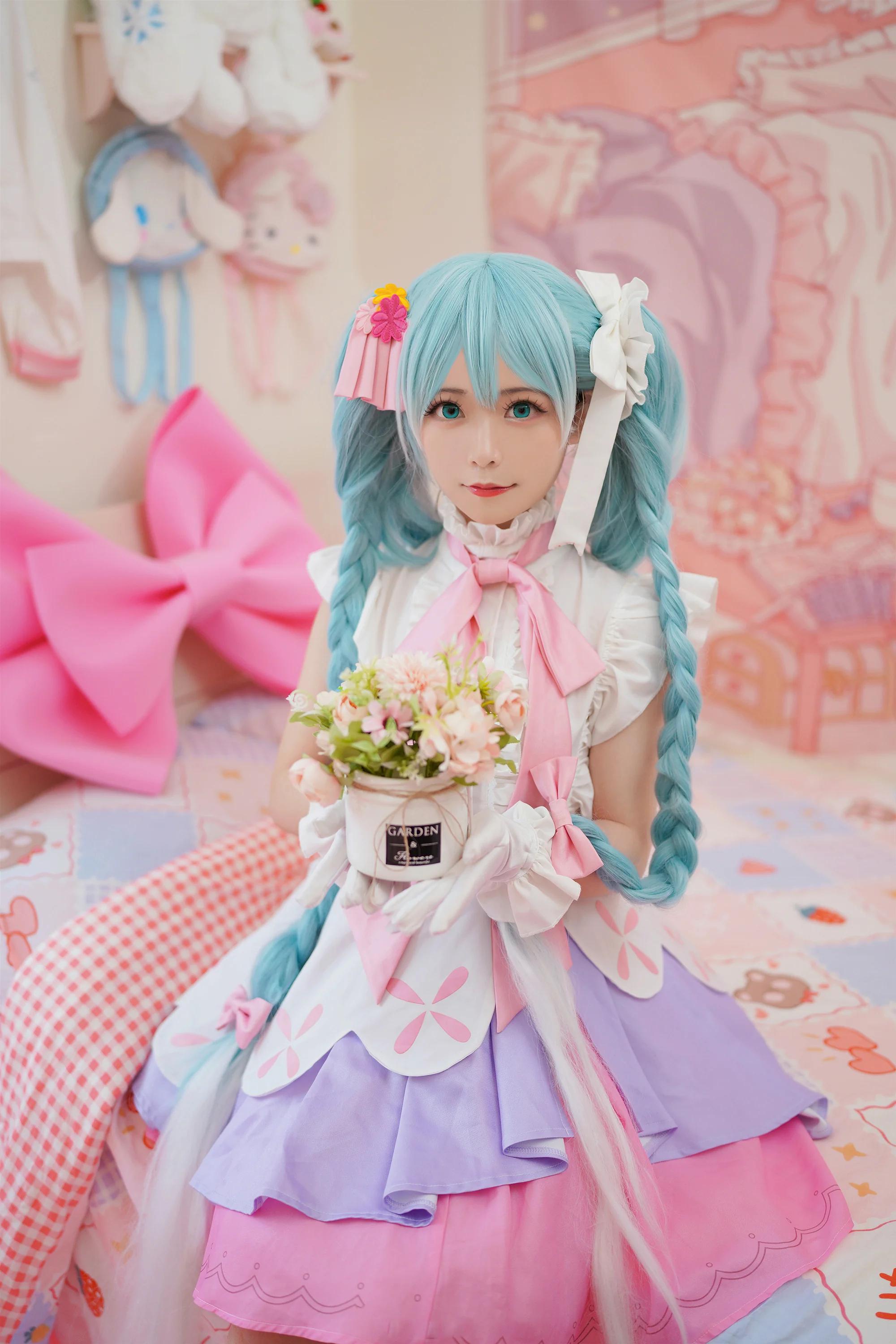 初音未来长发公主 COS写真