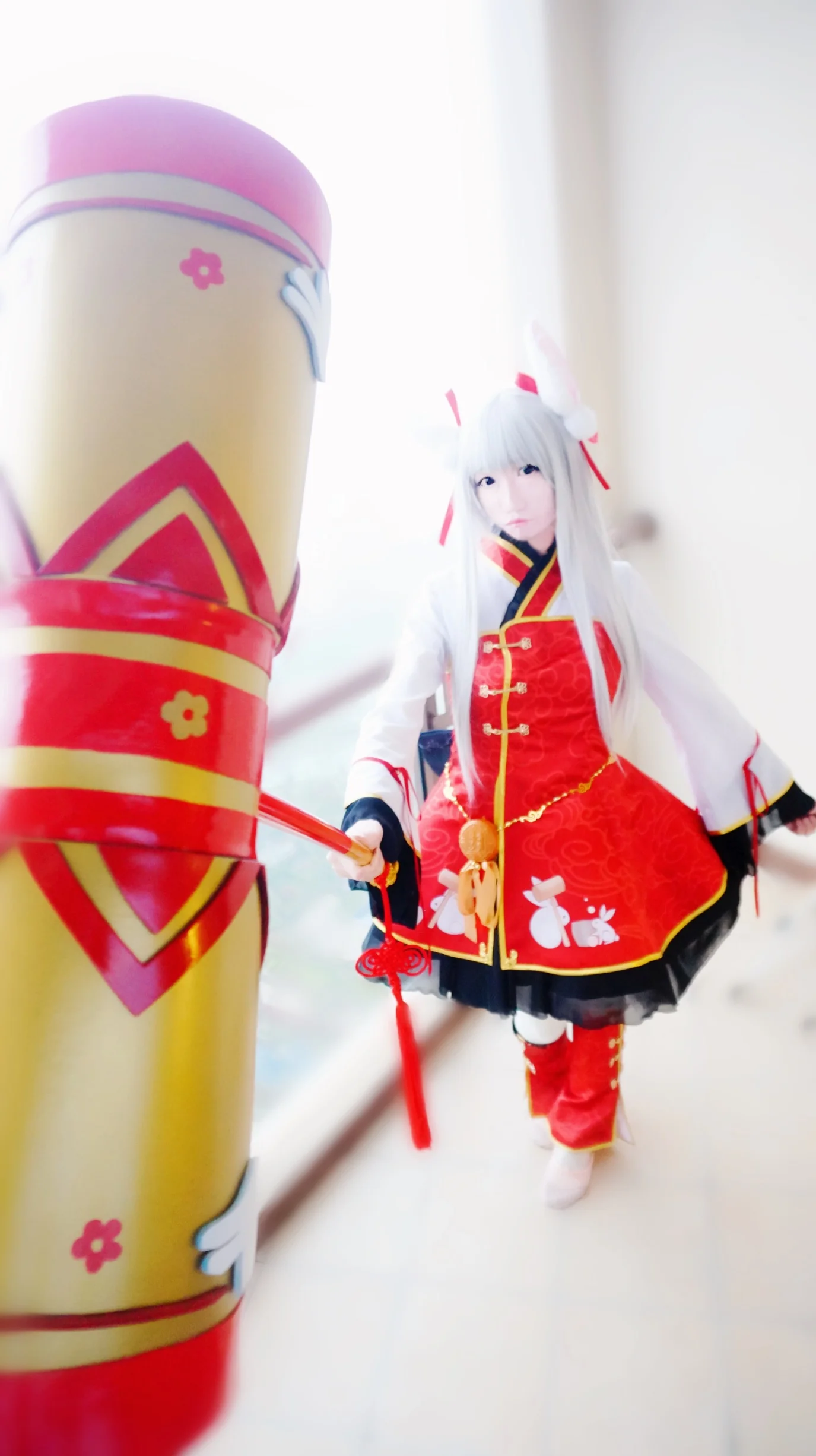 奇迹暖暖月宫蟾兔COS写真