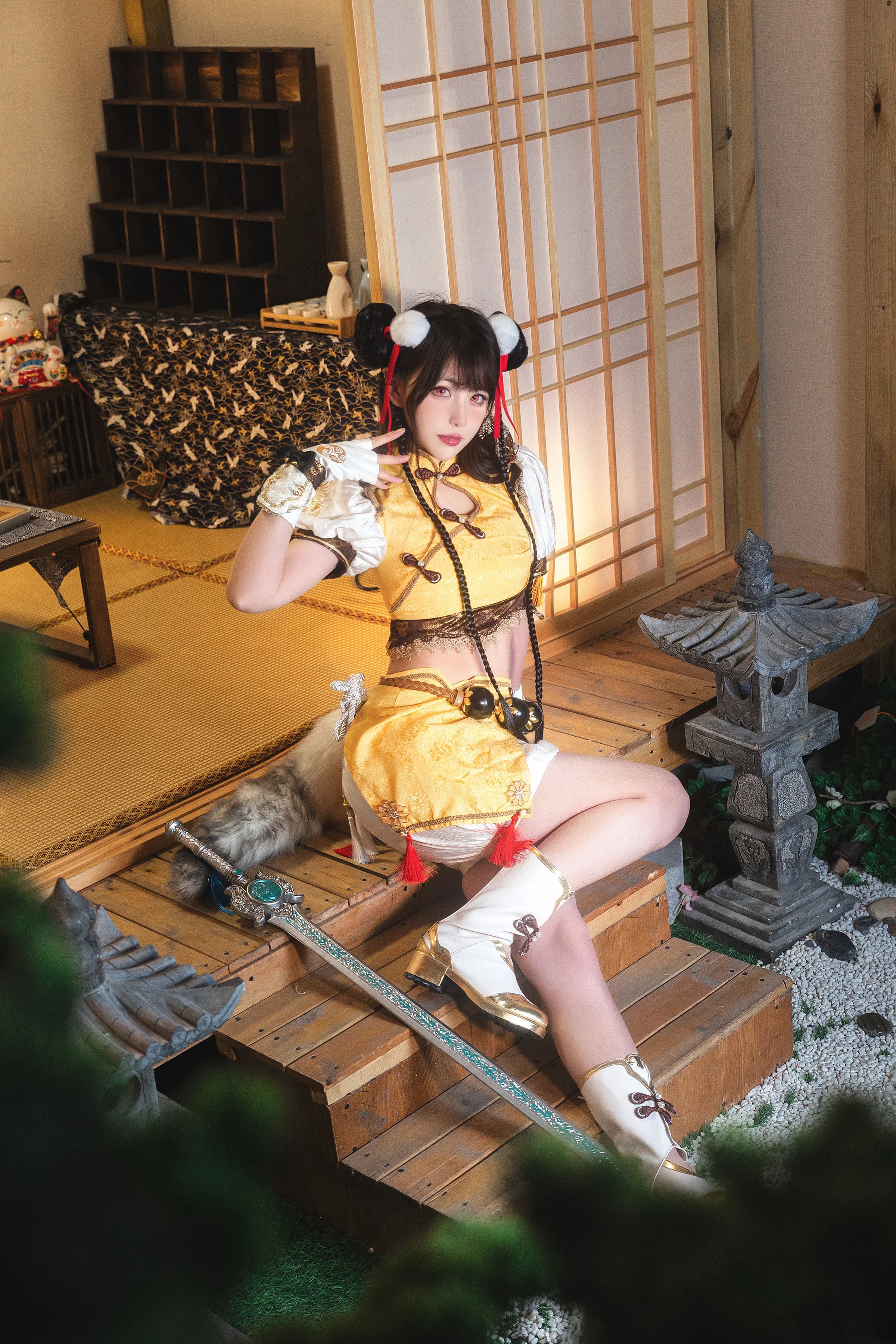 《永劫无间》胡桃COS写真