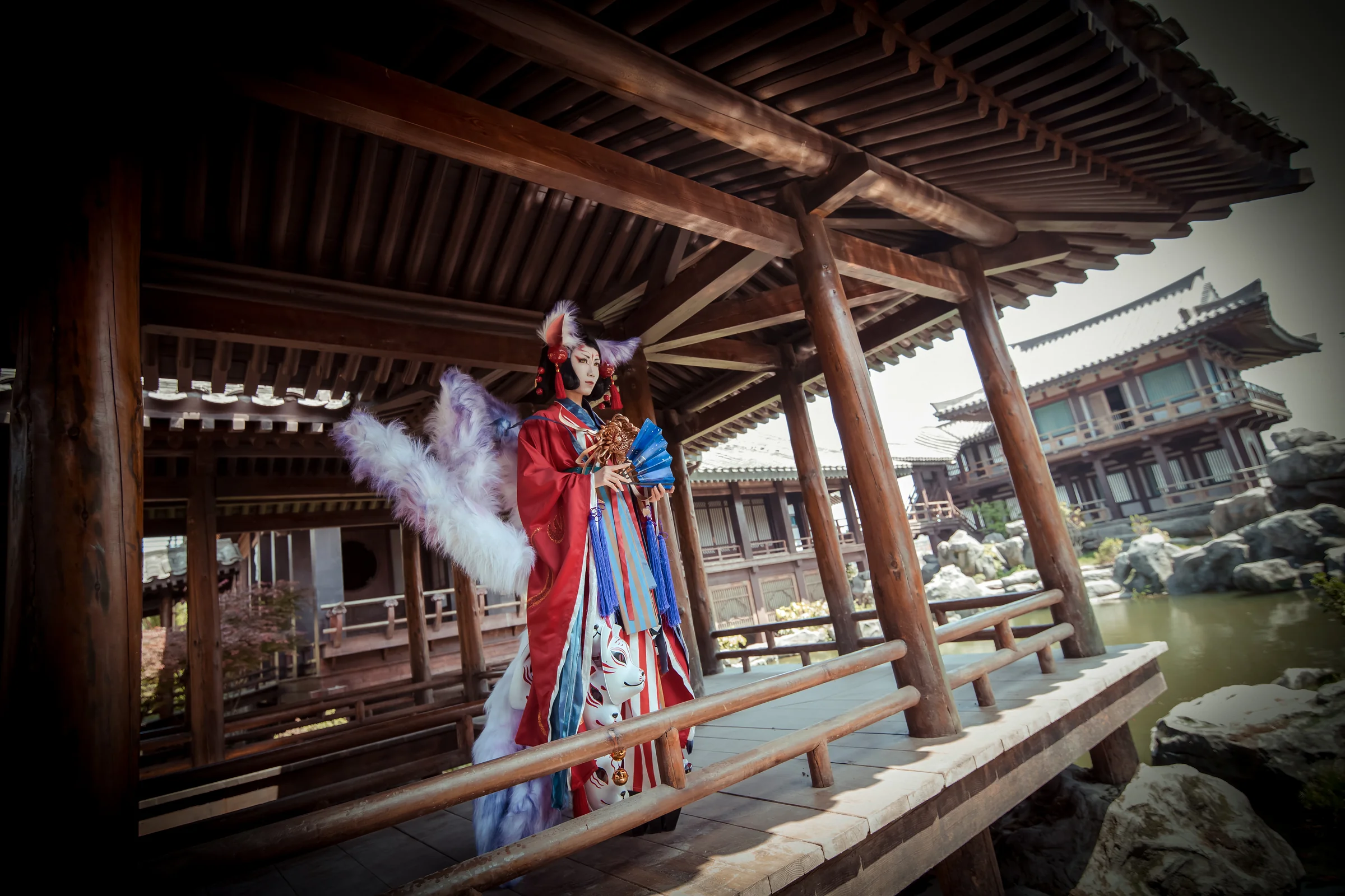 阴阳师 玉藻前 COS写真