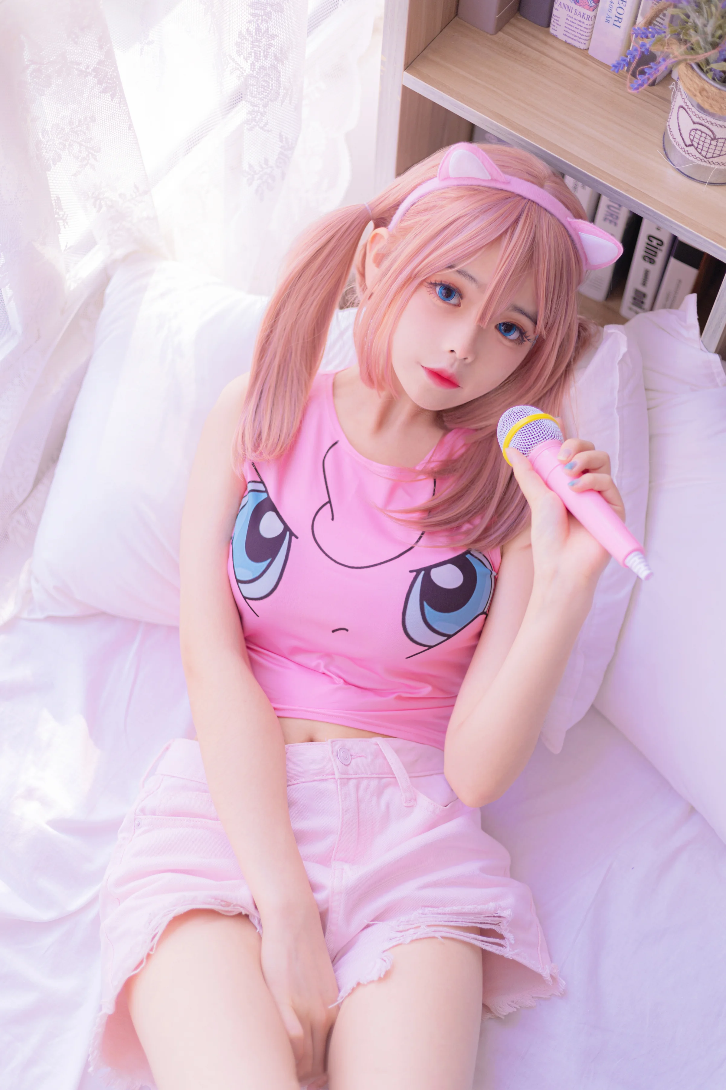 精灵宝可梦 胖丁拟人COS写真