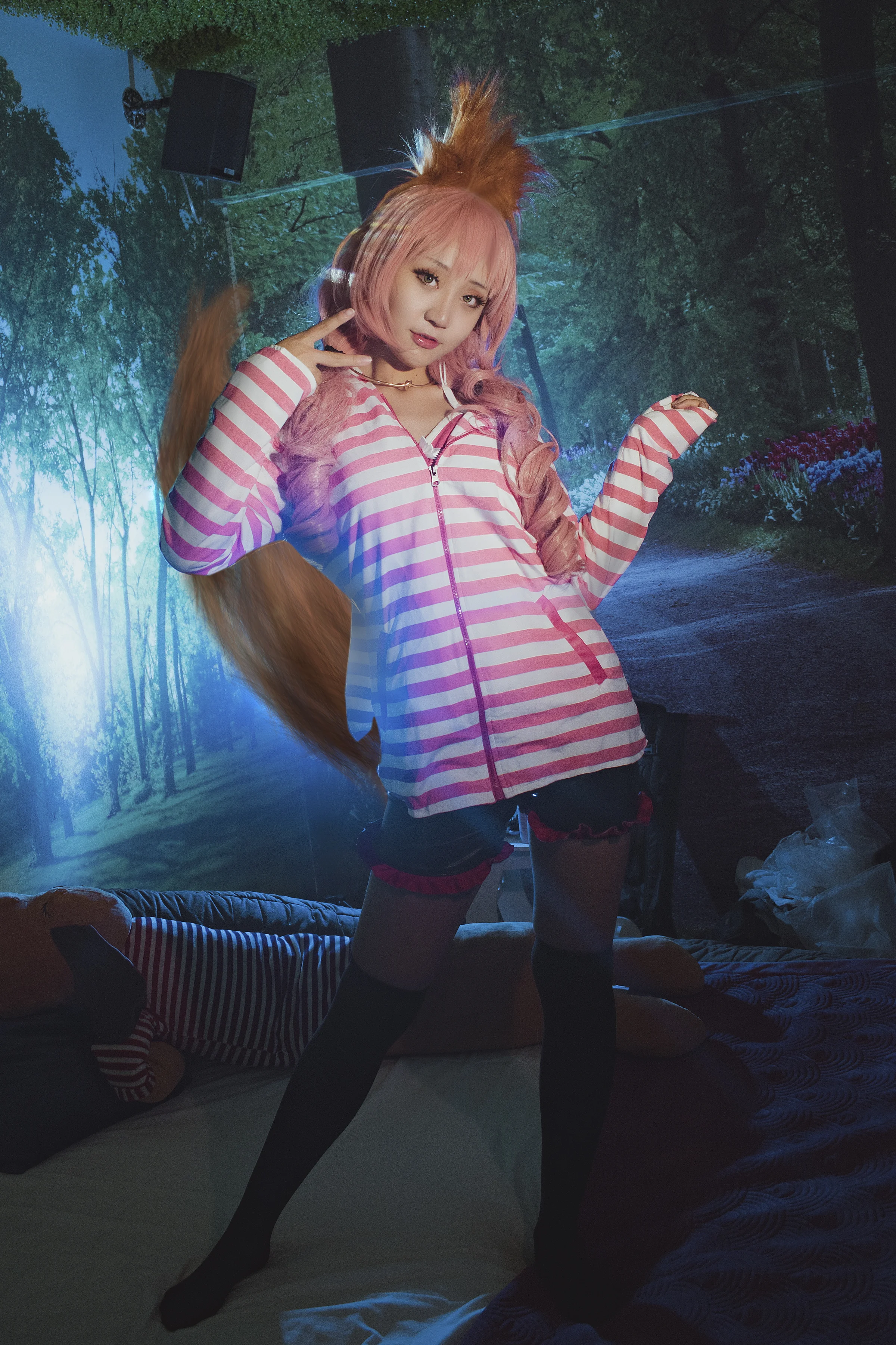 fate/extella 玉藻前便服COS写真