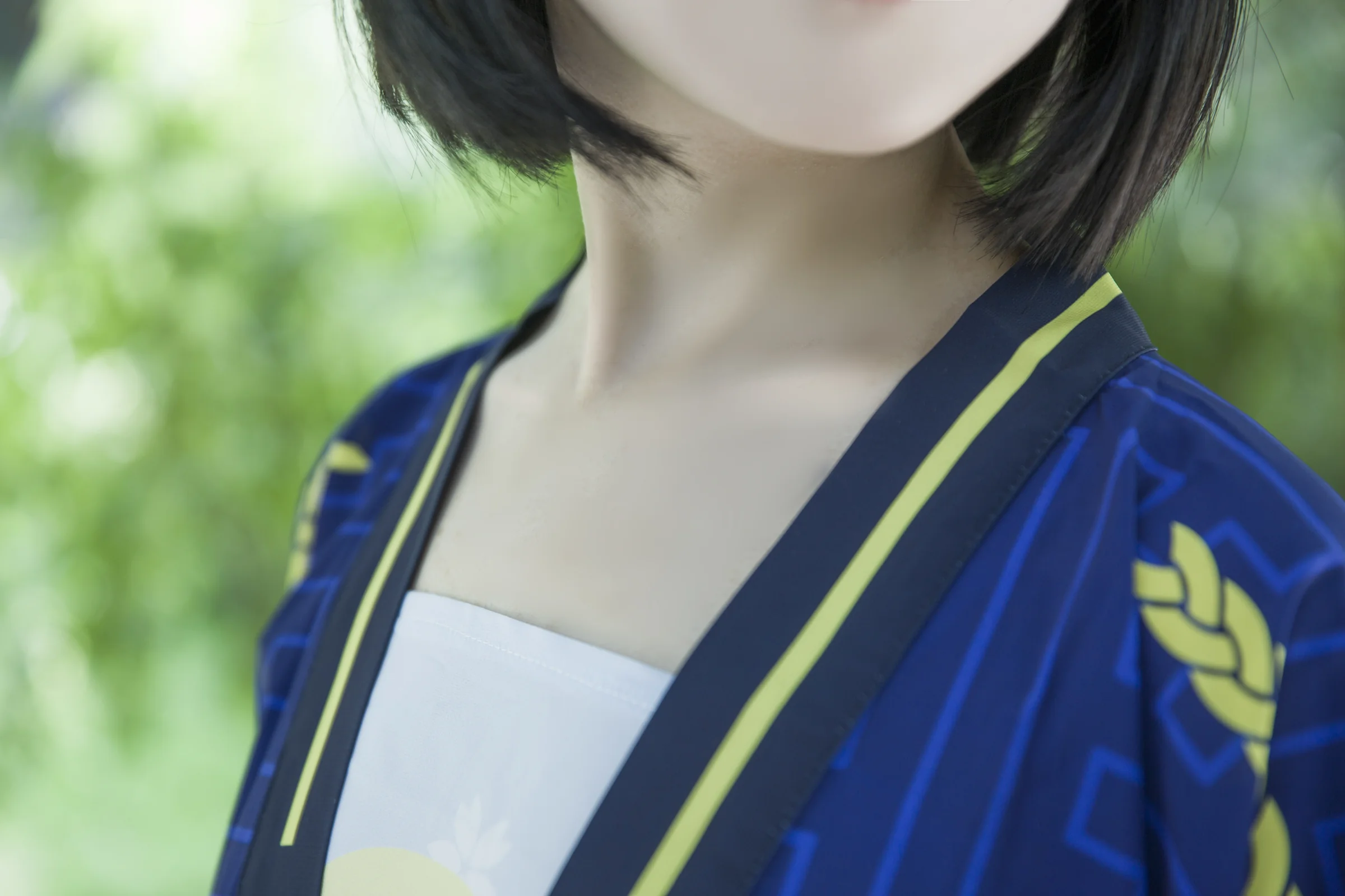 刀剑乱舞三日月同人羽织COS写真