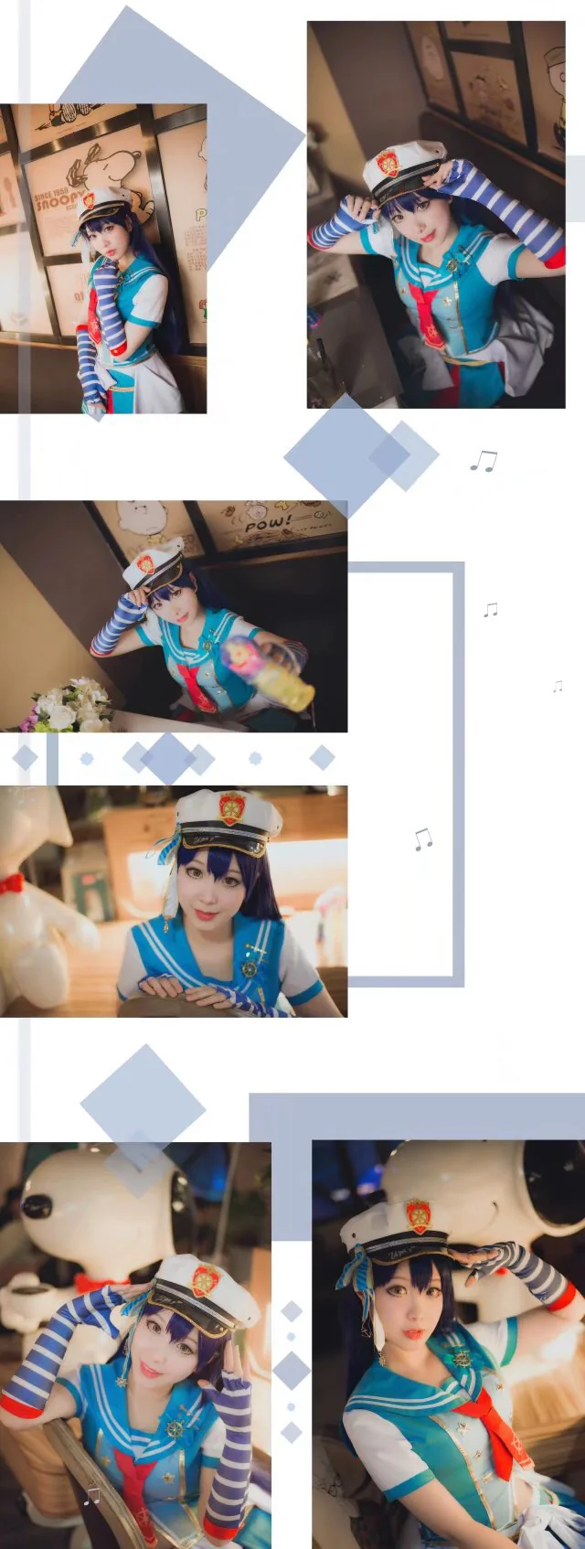 Love live！海未 海军COS写真