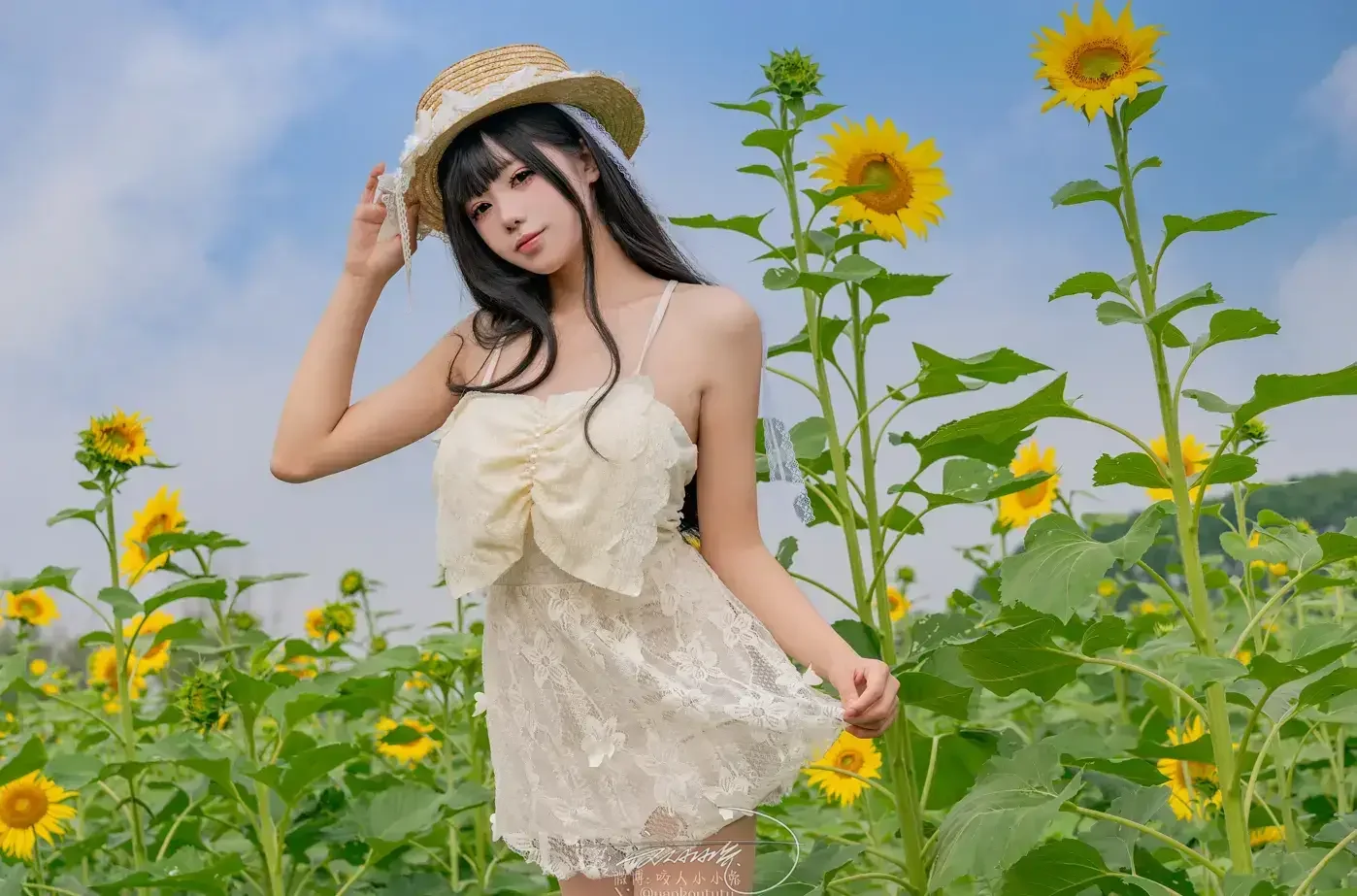 黏黏团子兔（咬一口兔娘）- 夏の葵｜高清图片集