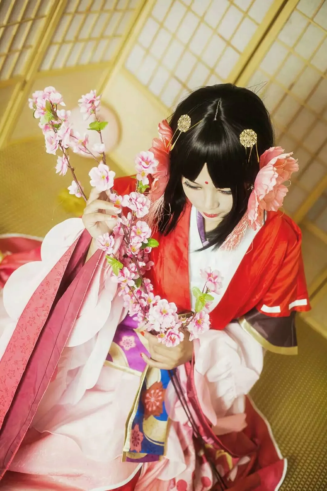 阴阳师――樱花妖COS写真