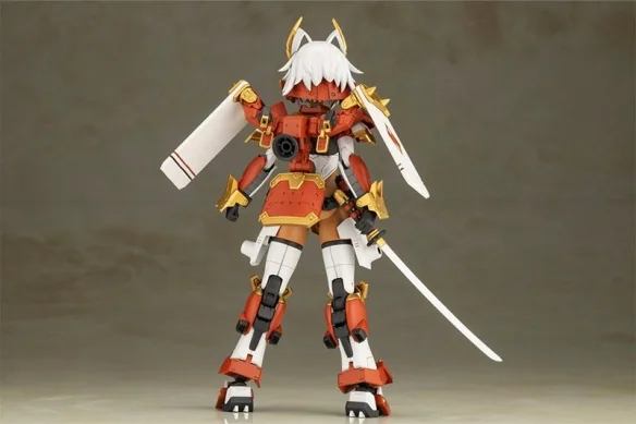 寿屋推出《机甲少女 Frame Arms Girl》信玄组装模型｜高清图片集