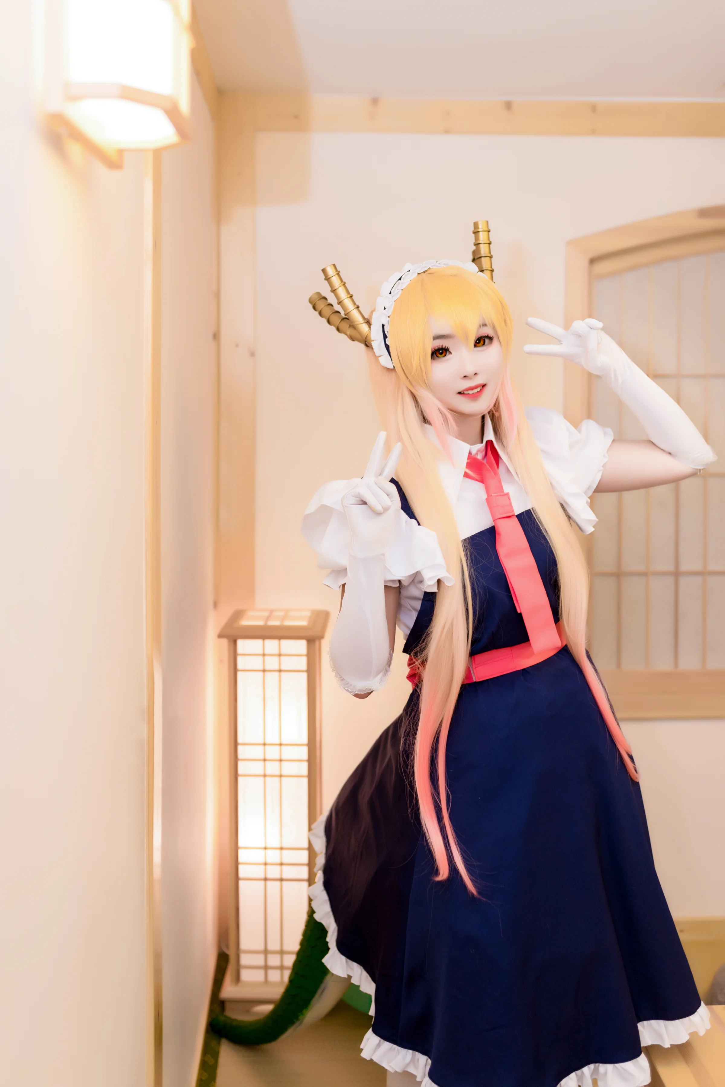 小林家的龙女仆托尔COS写真，希望我的托尔你们能喜欢