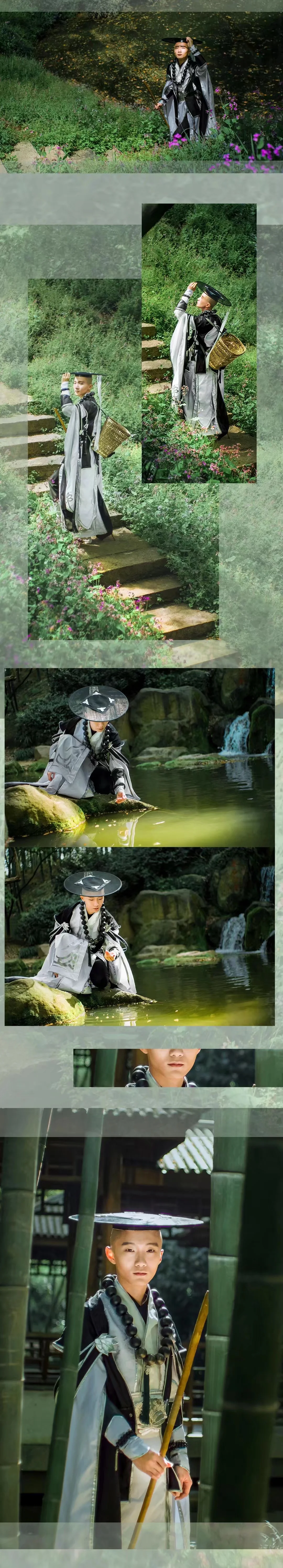 剑侠情缘三秦风少林COS写真