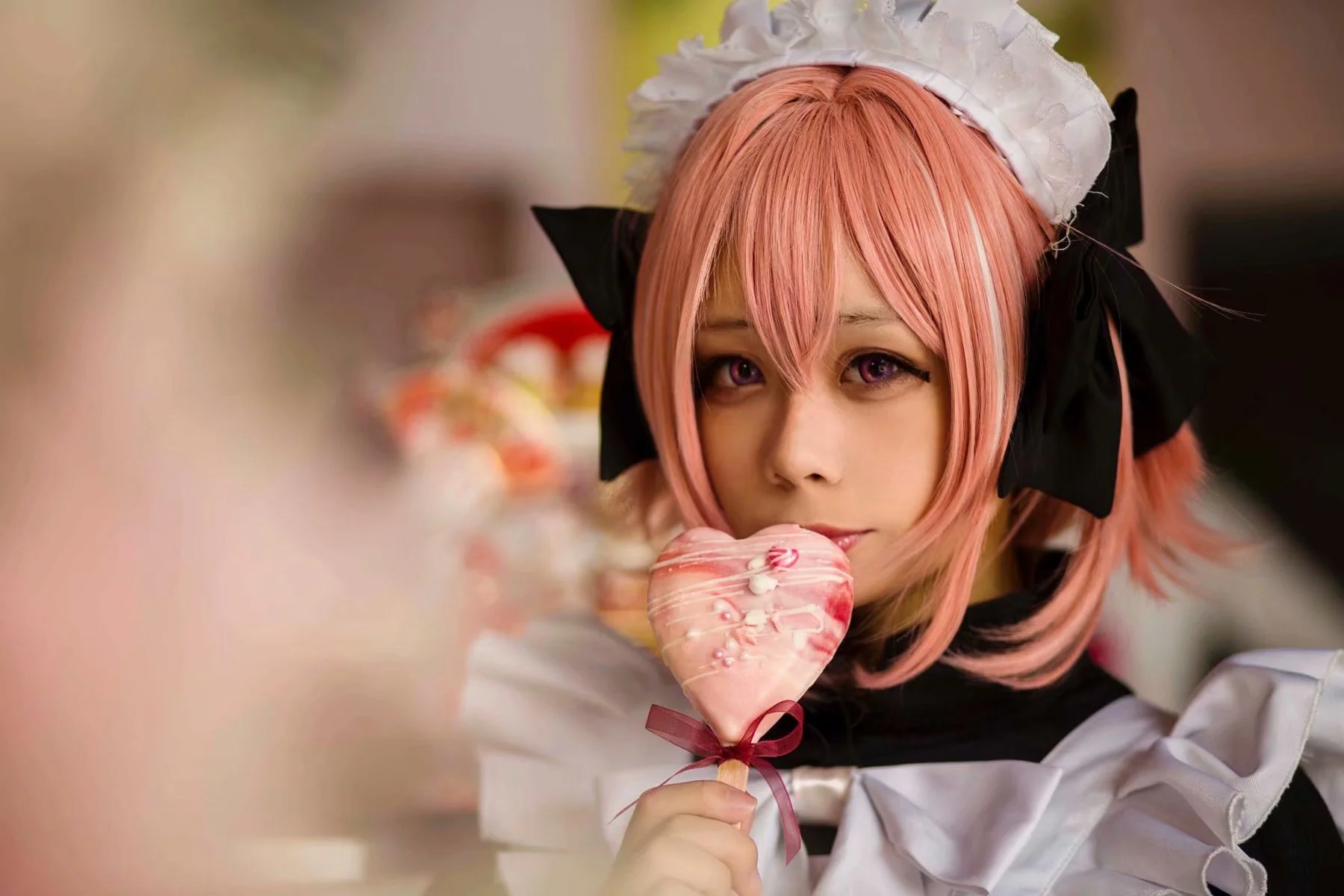 Fate/GrandOrder 阿斯托尔福 女仆COS写真