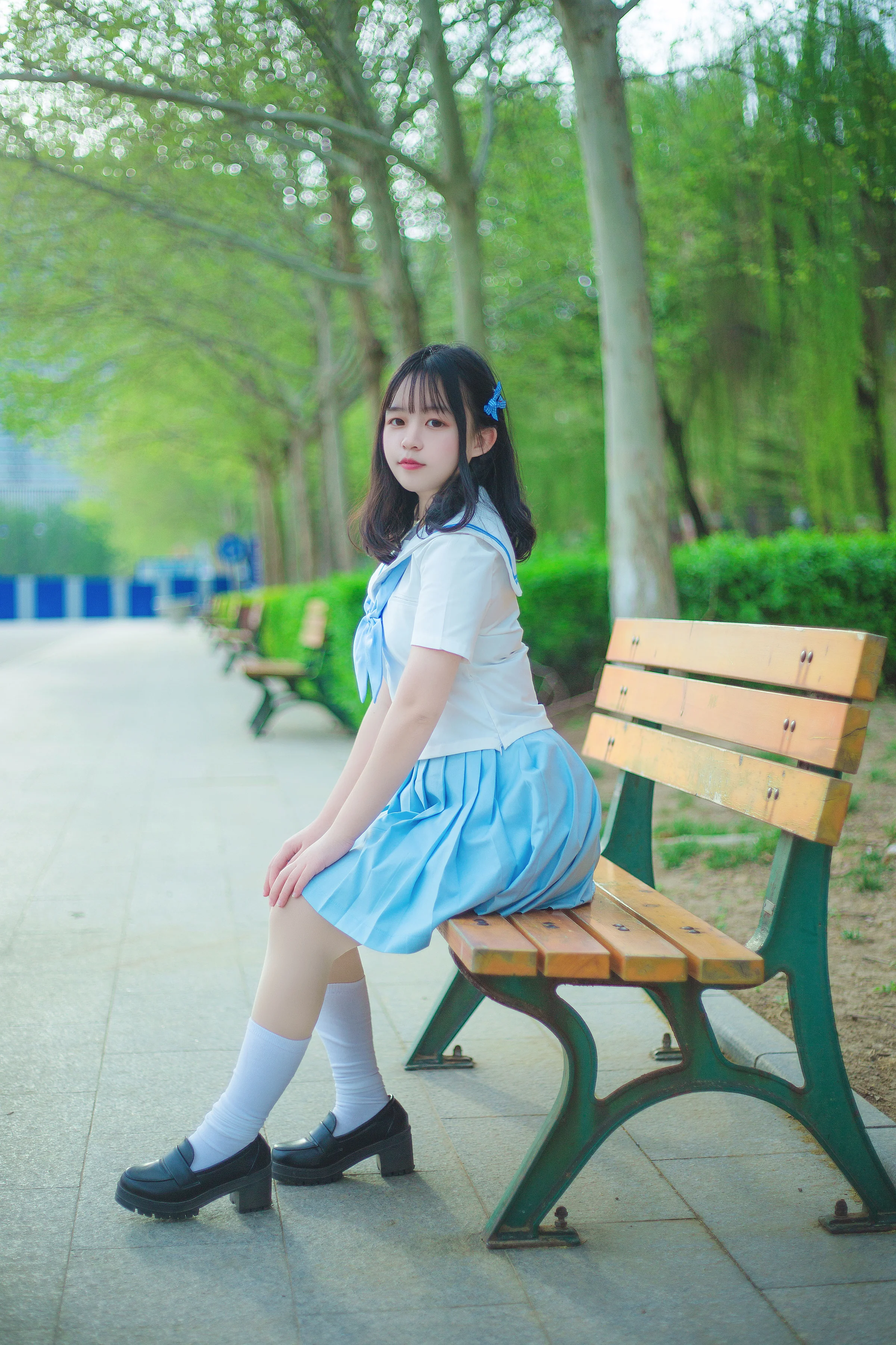 JK制服 阳光下的小可爱｜高清图片集
