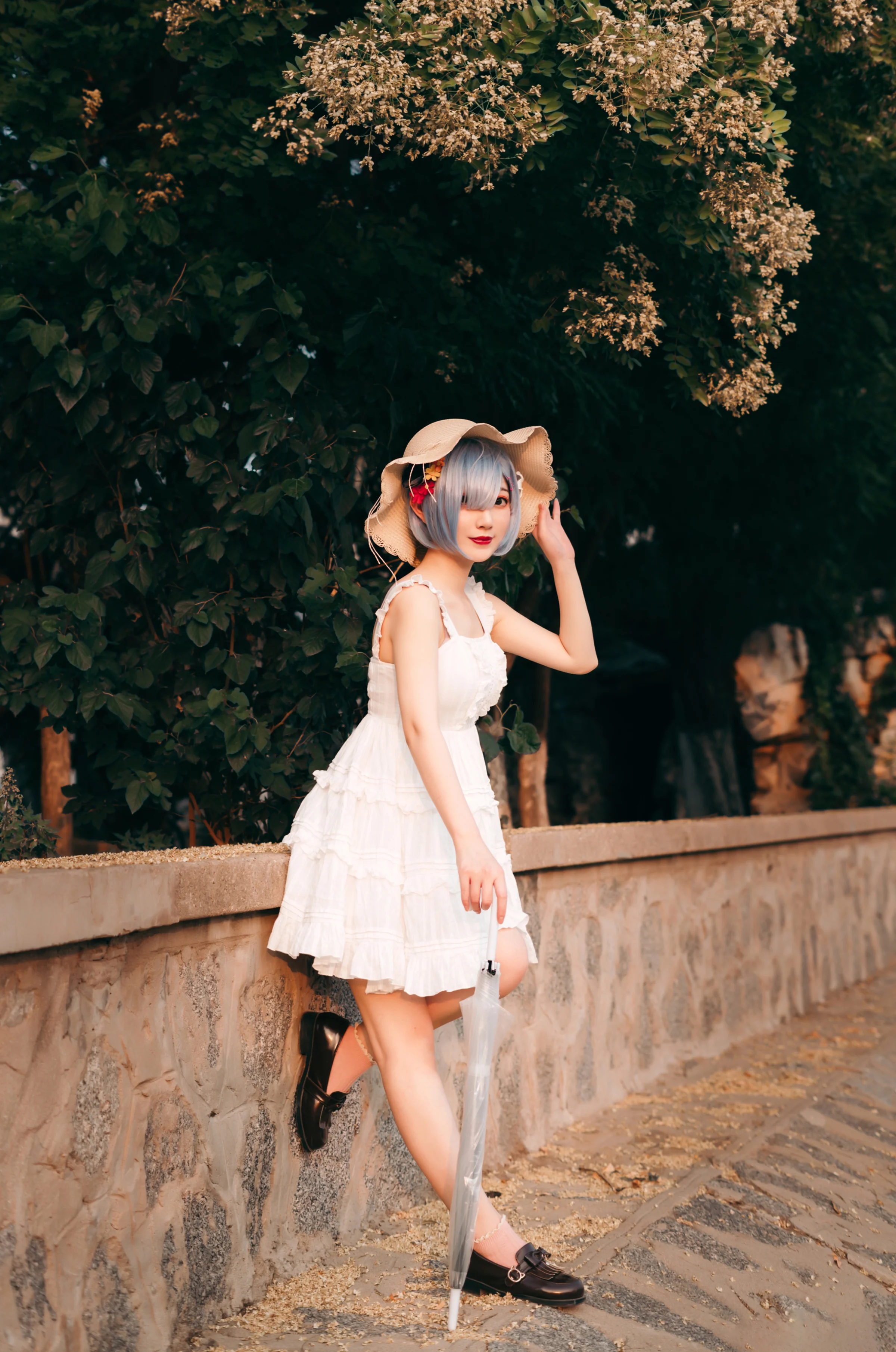蕾姆COS写真，等你来与我相见