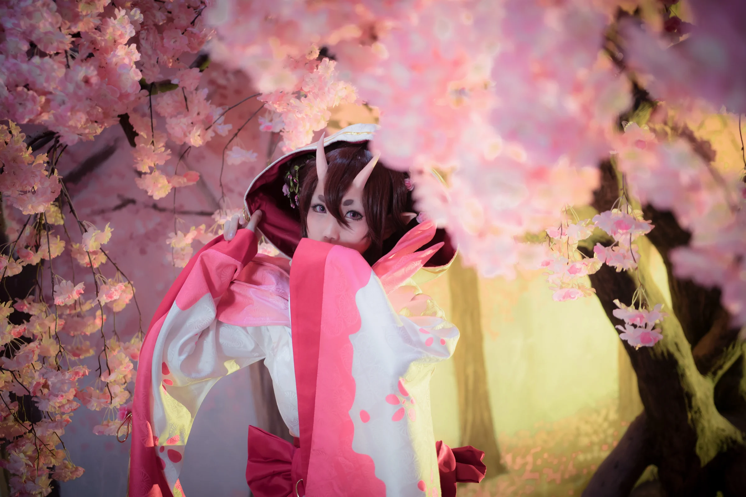 阴阳师 桃花妖 COS写真