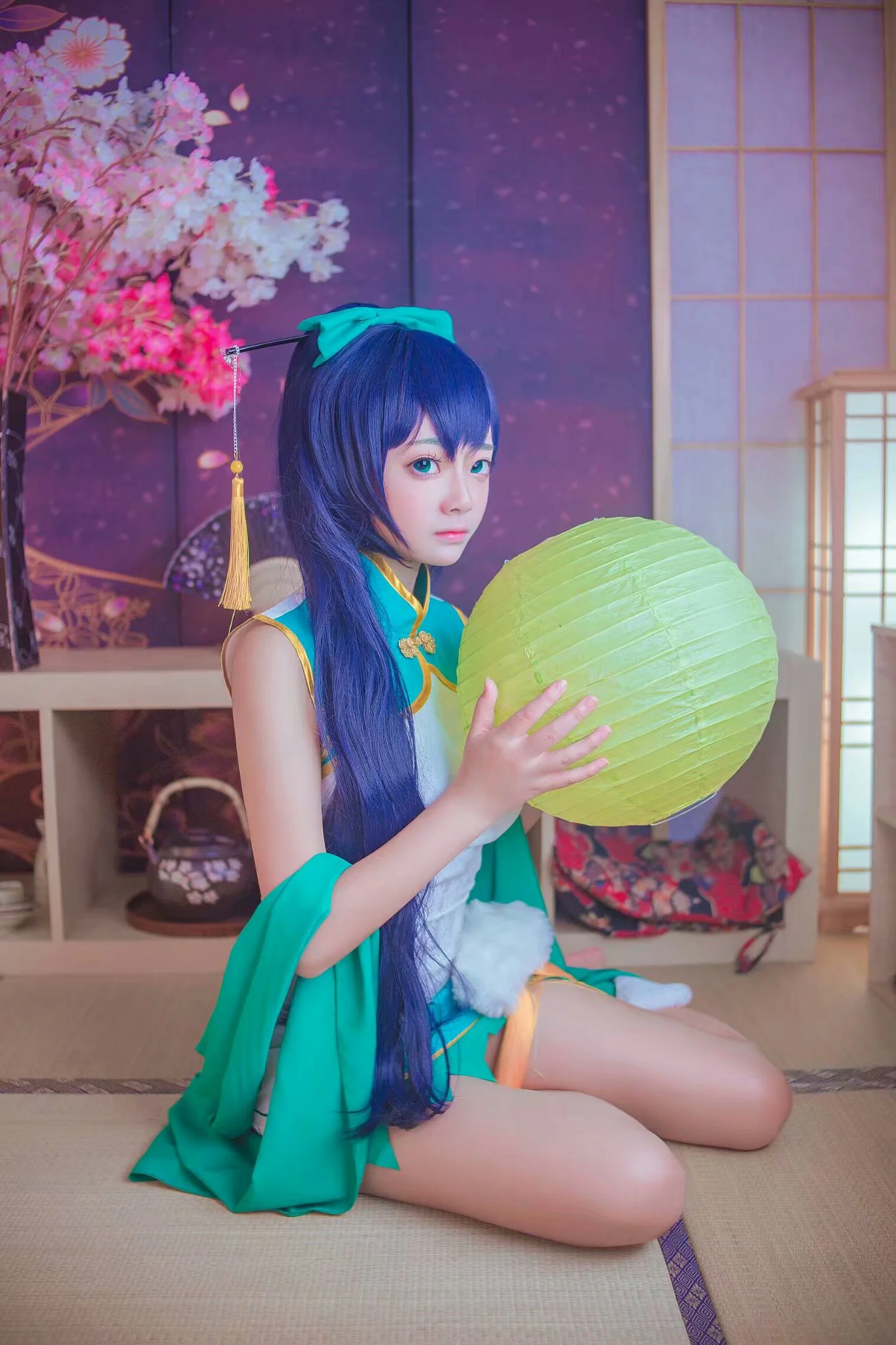 阴阳师―莹草旗袍COS写真