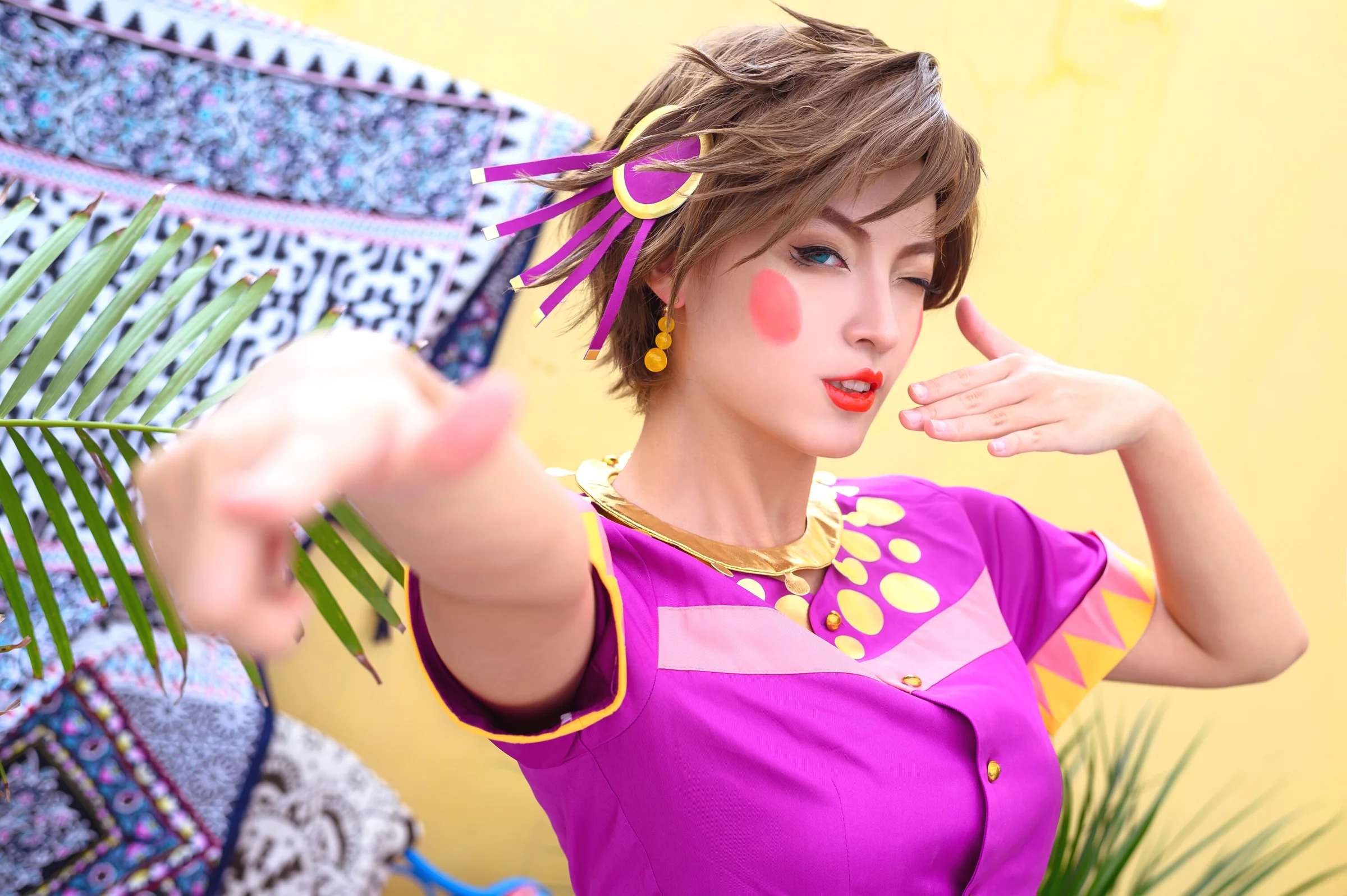 COS写真正片 JOJO的奇妙冒险 战斗潮流 龙舌兰姑娘